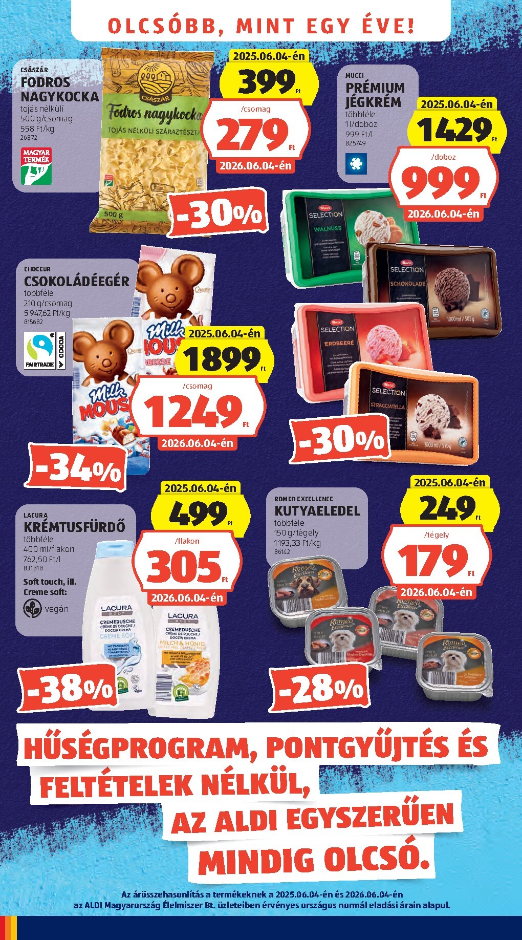 aldi - Aldi hirdetmény a következő hétre csütörtöktől 2026.06.04.-tól szerdától 2026.06.10.-ig - page: 4