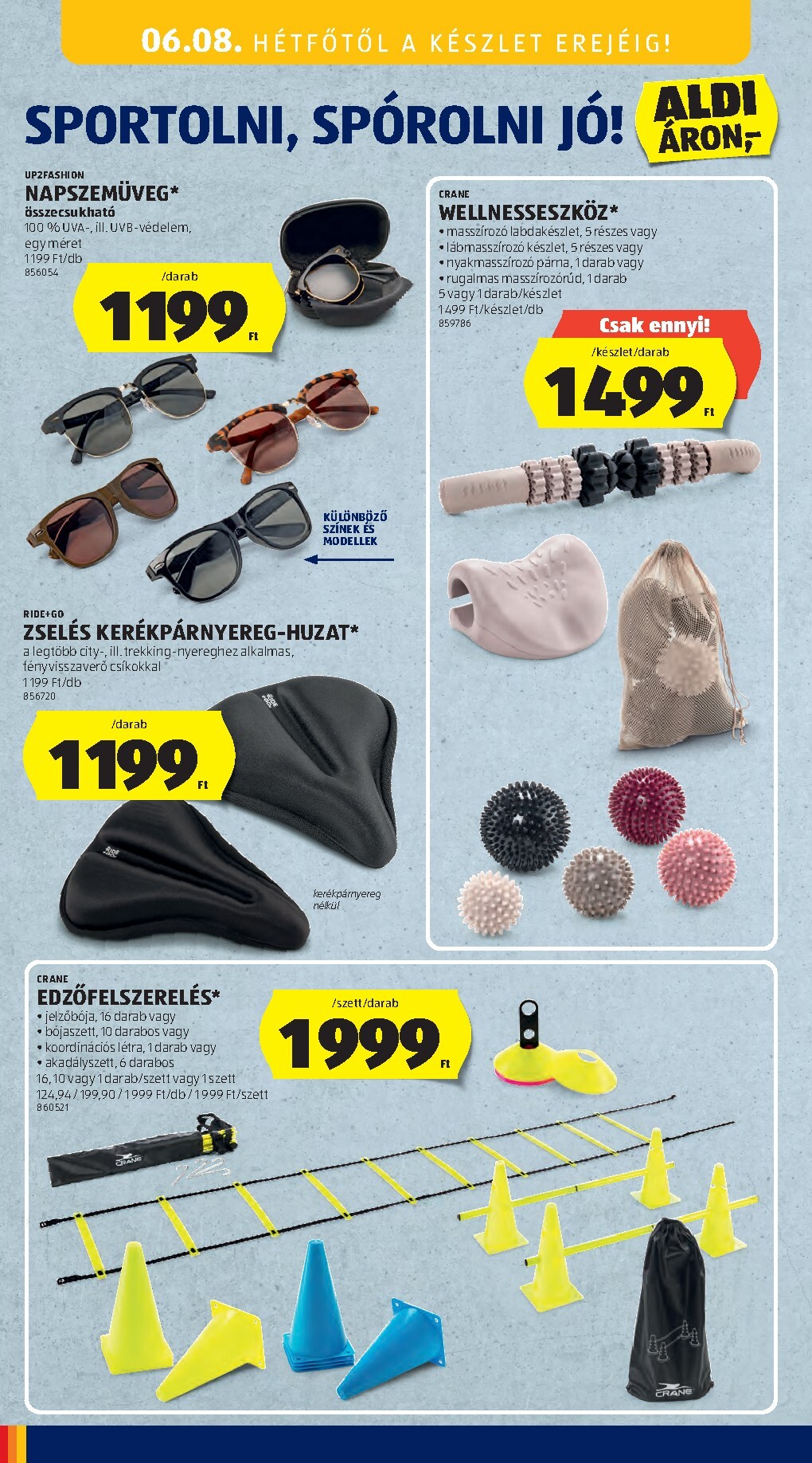 aldi - Aldi - Középső sor termékei hirdetmény a következő hétre csütörtöktől 2026.06.04.-tól szerdától 2026.06.10.-ig - page: 20