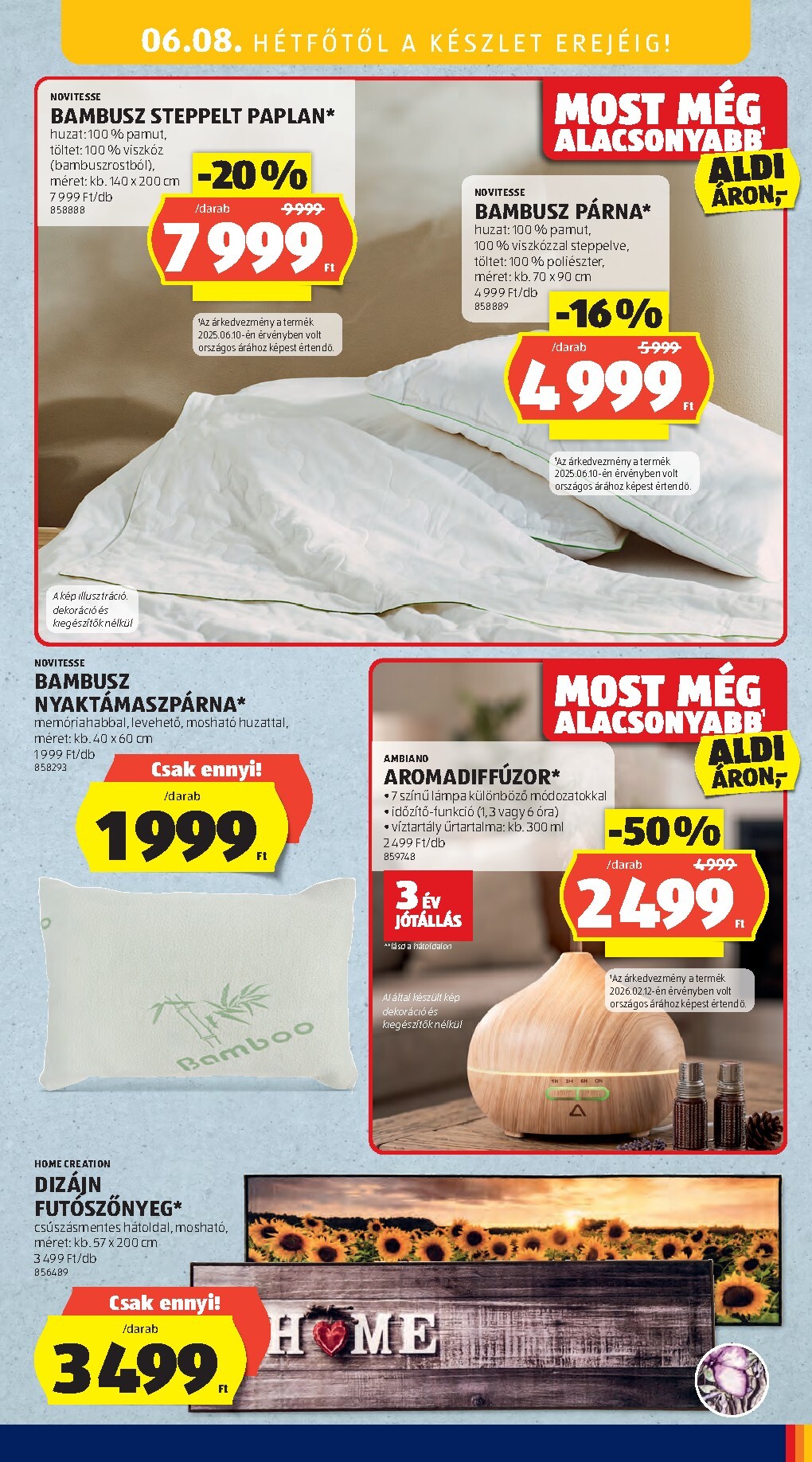aldi - Aldi - Középső sor termékei hirdetmény a következő hétre csütörtöktől 2026.06.04.-tól szerdától 2026.06.10.-ig - page: 17