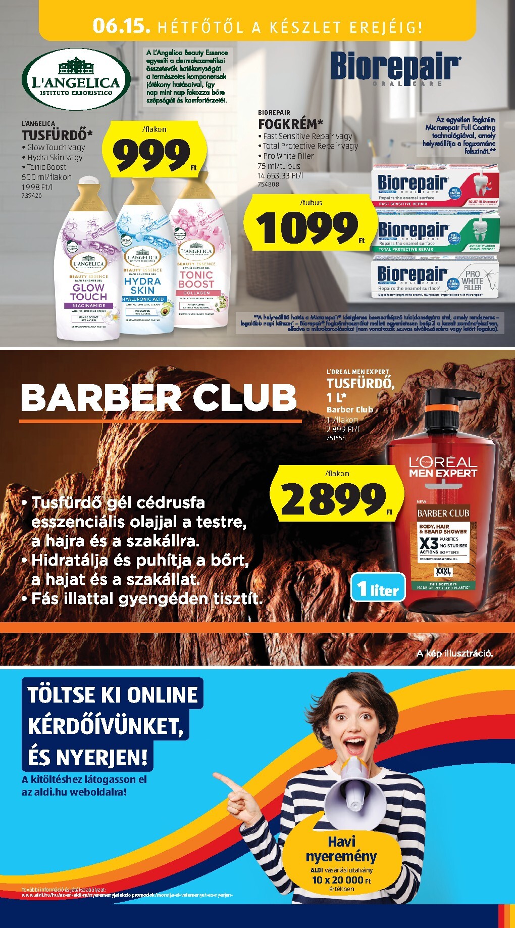 aldi - Aldi - Középső sor termékei hirdetmény a következő hétre csütörtöktől 2026.06.11.-tól szerdától 2026.06.17.-ig - page: 17