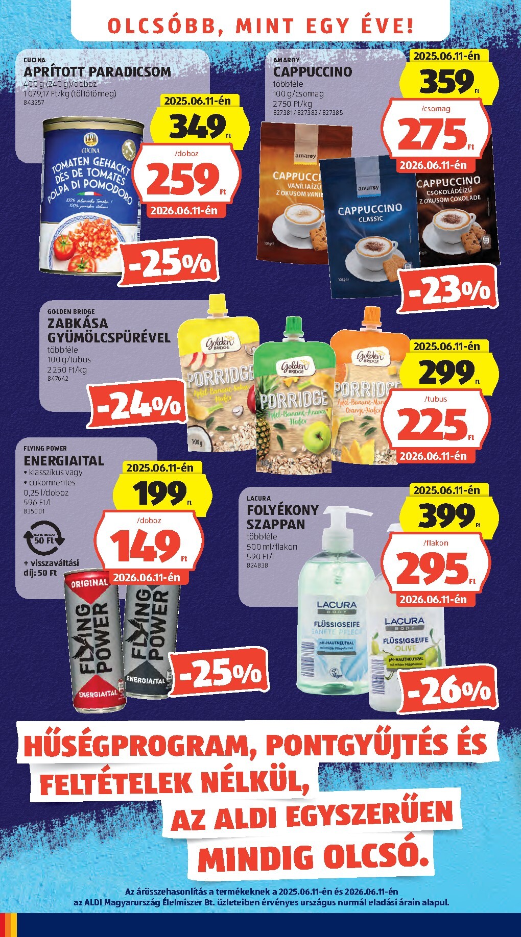 aldi - A jövőbeli Aldi akciós újság csütörtöktől 2026.06.11.-tól szerdától 2026.06.17.-ig érvényes. - page: 4