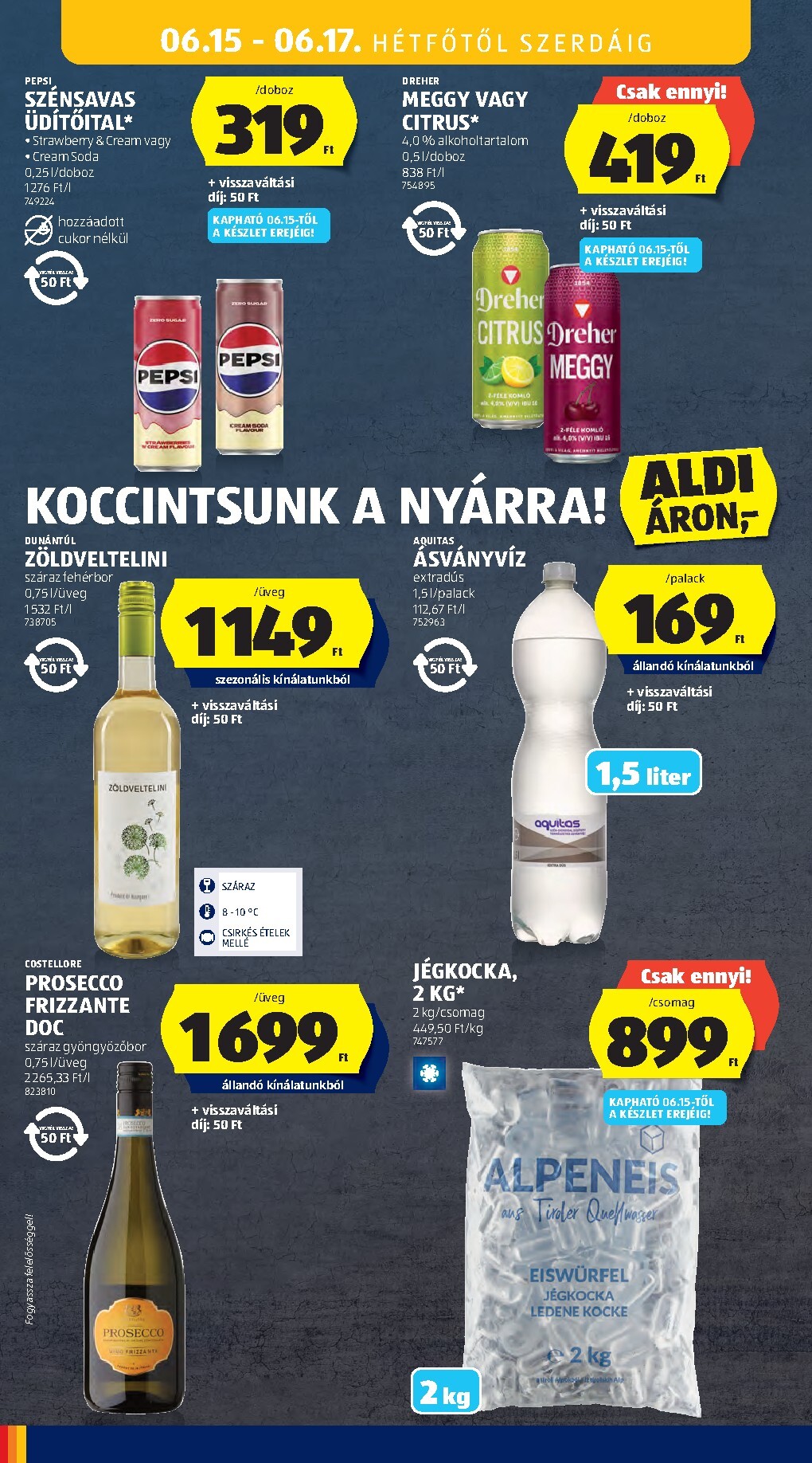 aldi - A jövőbeli Aldi akciós újság csütörtöktől 2026.06.11.-tól szerdától 2026.06.17.-ig érvényes. - page: 44