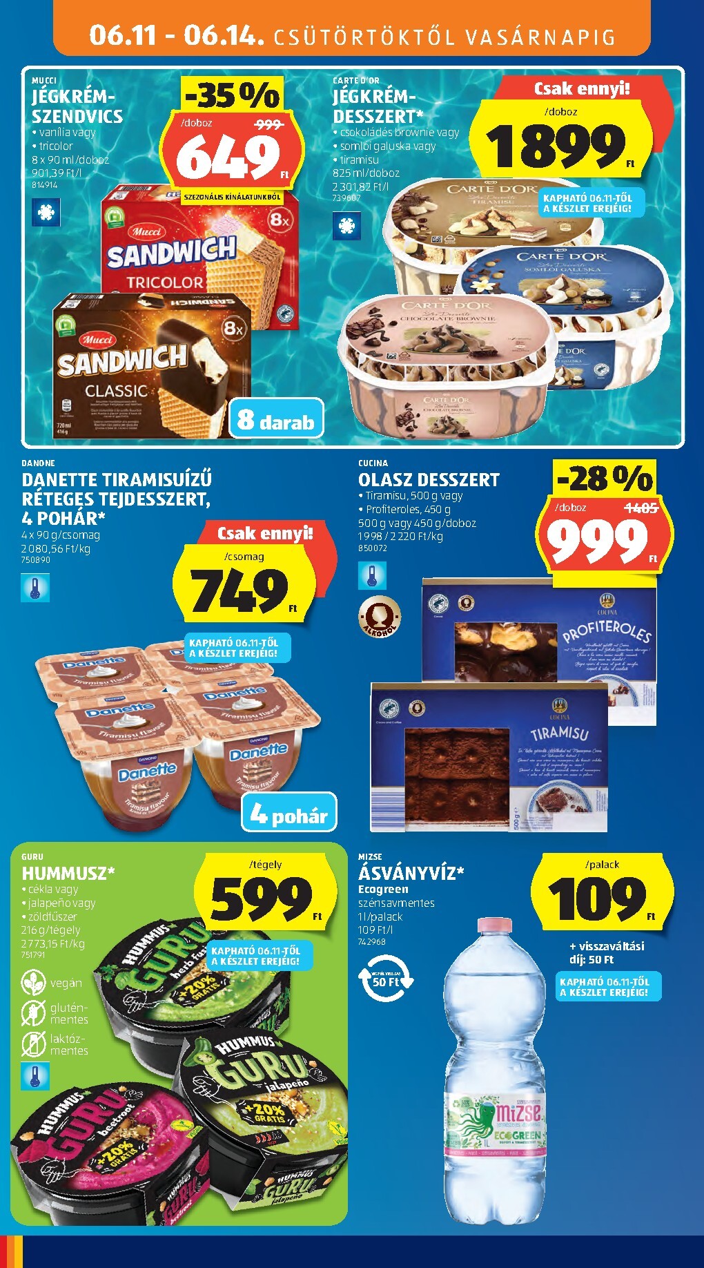 aldi - A jövőbeli Aldi akciós újság csütörtöktől 2026.06.11.-tól szerdától 2026.06.17.-ig érvényes. - page: 14