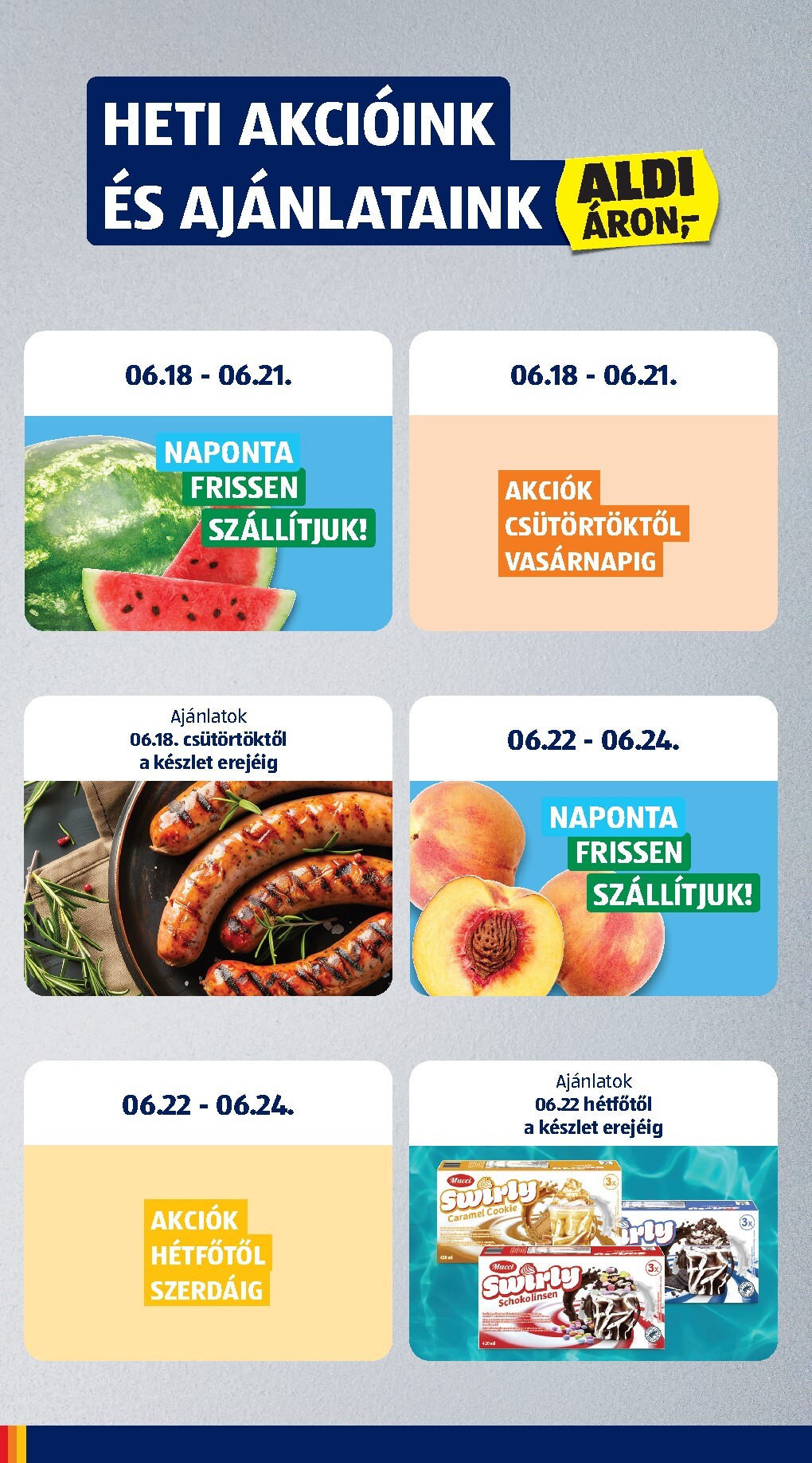 aldi - Aldi hirdetmény a következő hétre csütörtöktől 2026.06.18.-tól szerdától 2026.06.24.-ig - page: 6