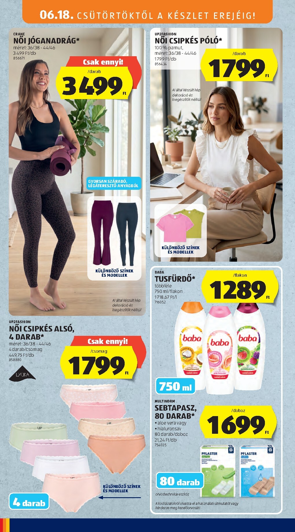 aldi - Aldi hirdetmény a következő hétre csütörtöktől 2026.06.18.-tól szerdától 2026.06.24.-ig - page: 26