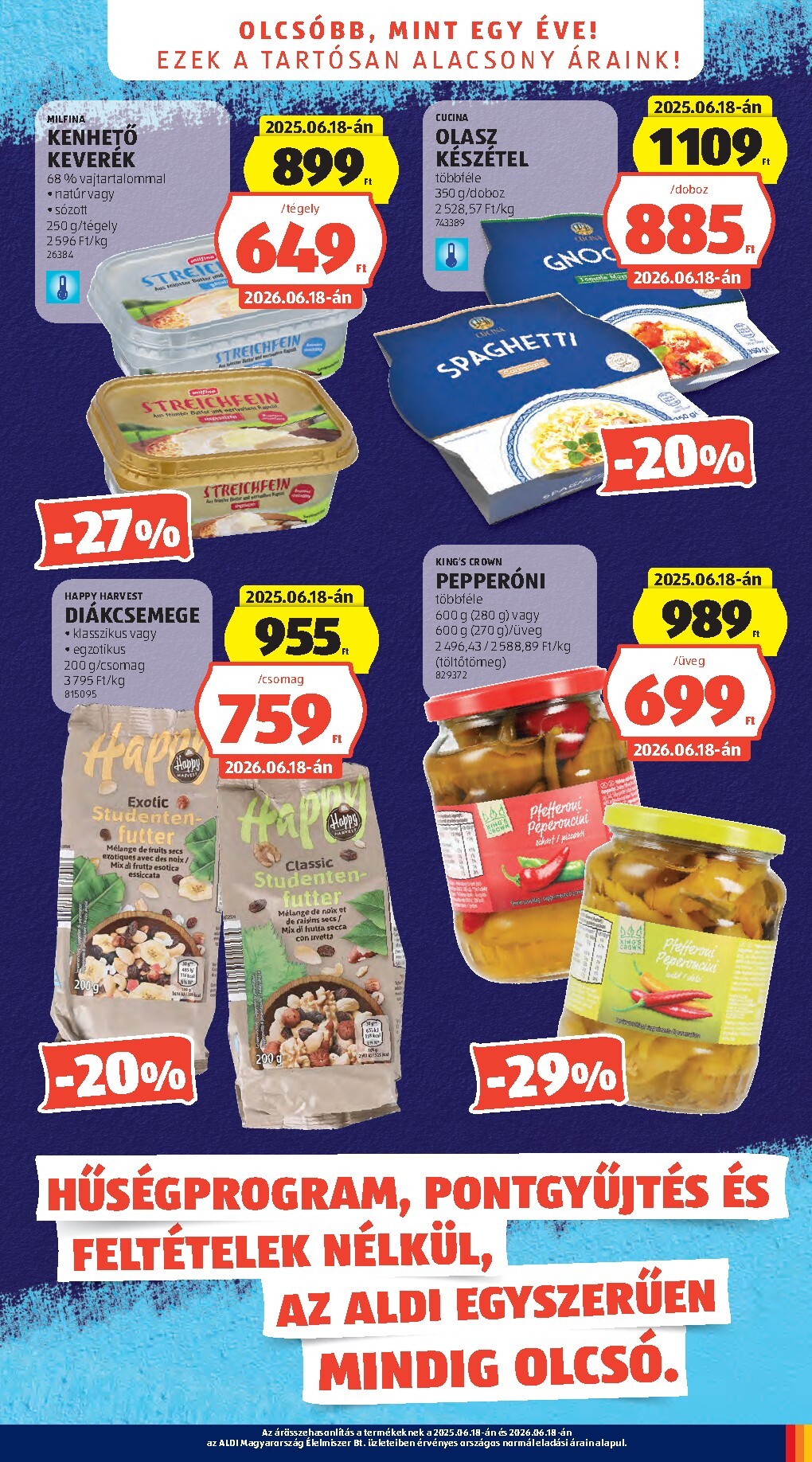 aldi - Aldi hirdetmény a következő hétre csütörtöktől 2026.06.18.-tól szerdától 2026.06.24.-ig - page: 3