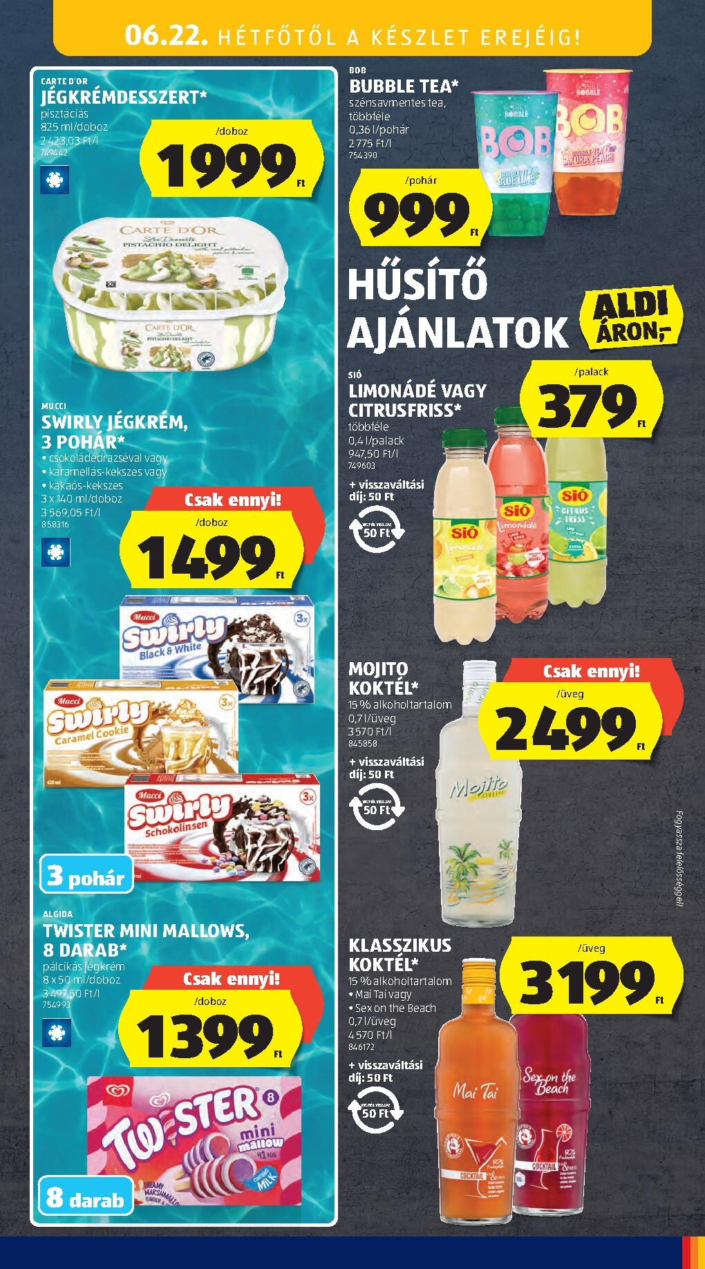 aldi - Aldi hirdetmény a következő hétre csütörtöktől 2026.06.18.-tól szerdától 2026.06.24.-ig - page: 45