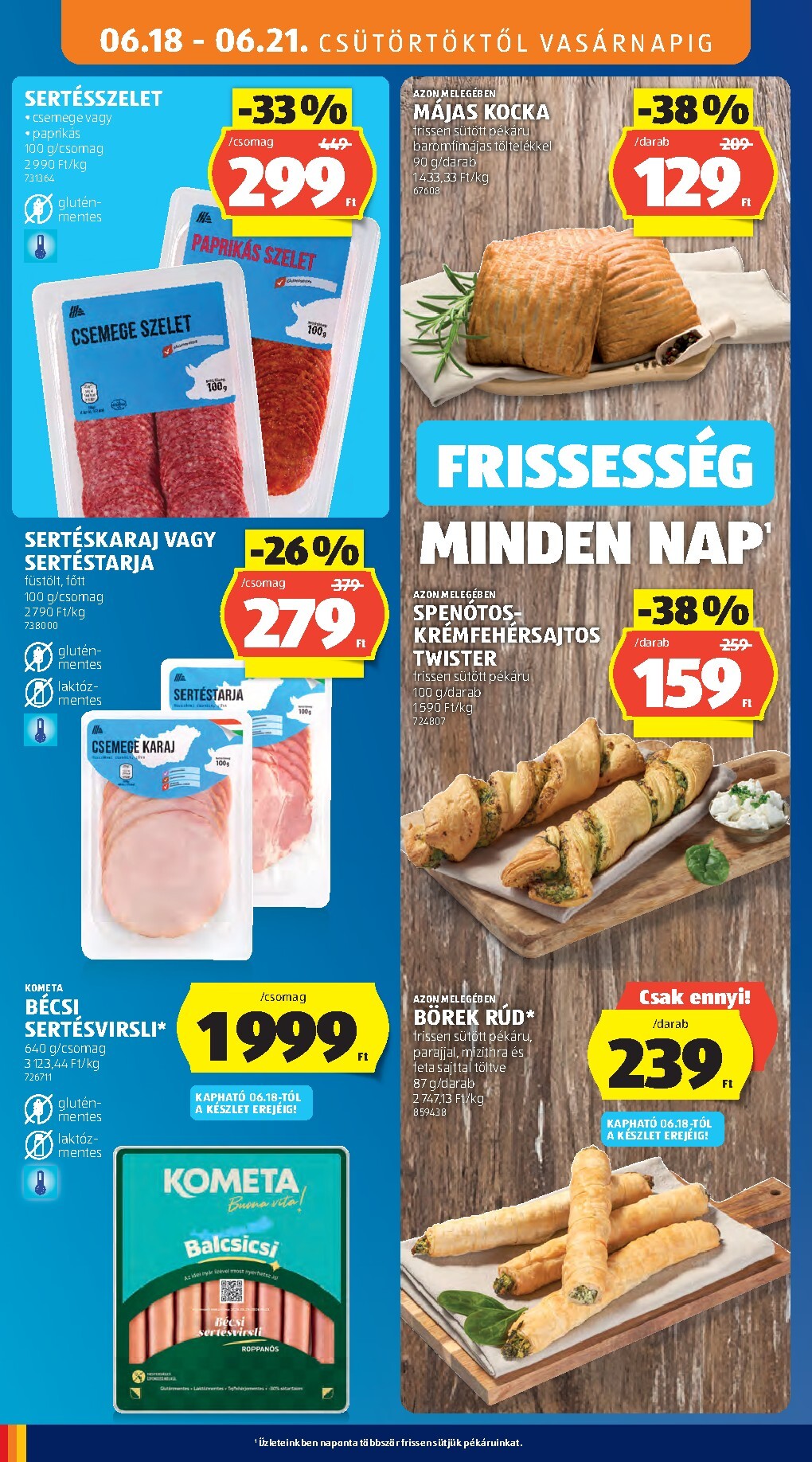 aldi - Aldi hirdetmény a következő hétre csütörtöktől 2026.06.18.-tól szerdától 2026.06.24.-ig - page: 12