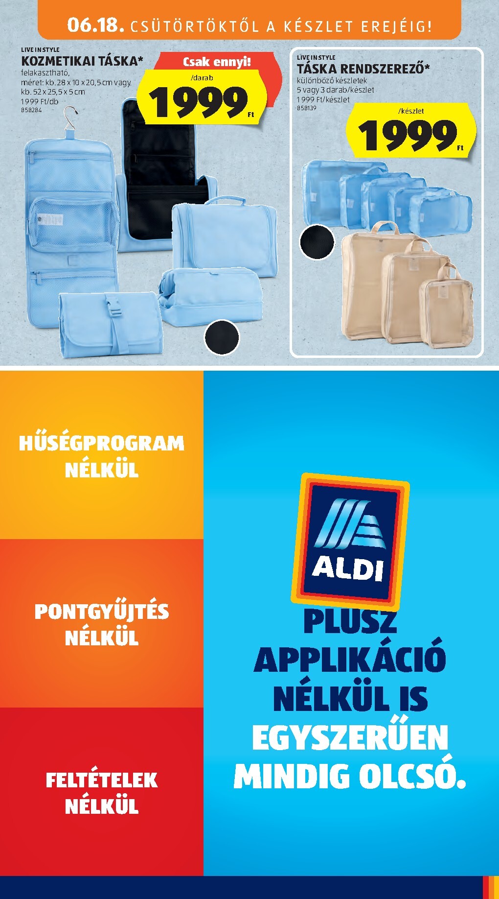 aldi - Aldi hirdetmény a következő hétre csütörtöktől 2026.06.18.-tól szerdától 2026.06.24.-ig - page: 31