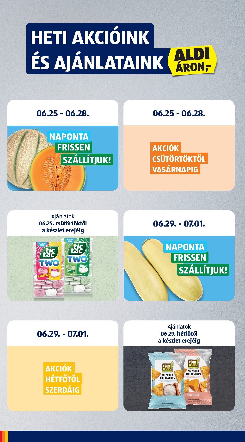 aldi - A jövőbeli Aldi akciós újság csütörtöktől 2026.06.25.-tól szerdától 2026.07.01.-ig érvényes. - page: 6