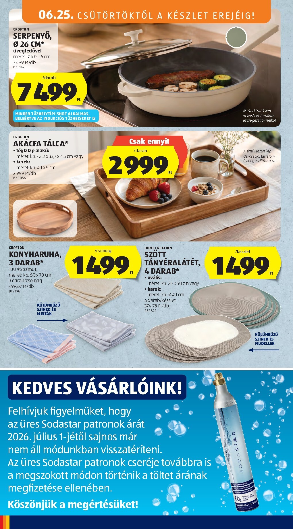 aldi - A jövőbeli Aldi akciós újság csütörtöktől 2026.06.25.-tól szerdától 2026.07.01.-ig érvényes. - page: 26