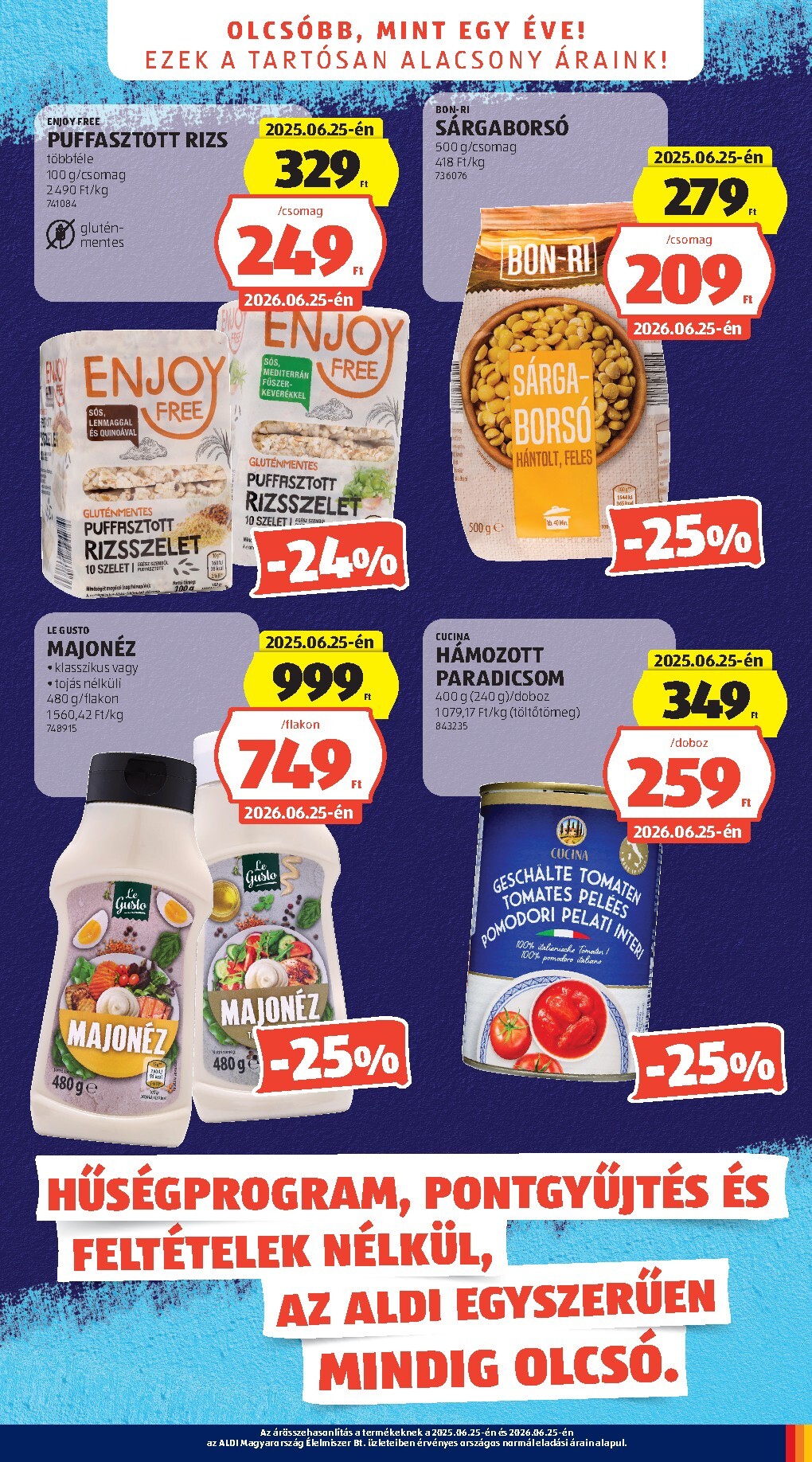 aldi - A jövőbeli Aldi akciós újság csütörtöktől 2026.06.25.-tól szerdától 2026.07.01.-ig érvényes. - page: 3
