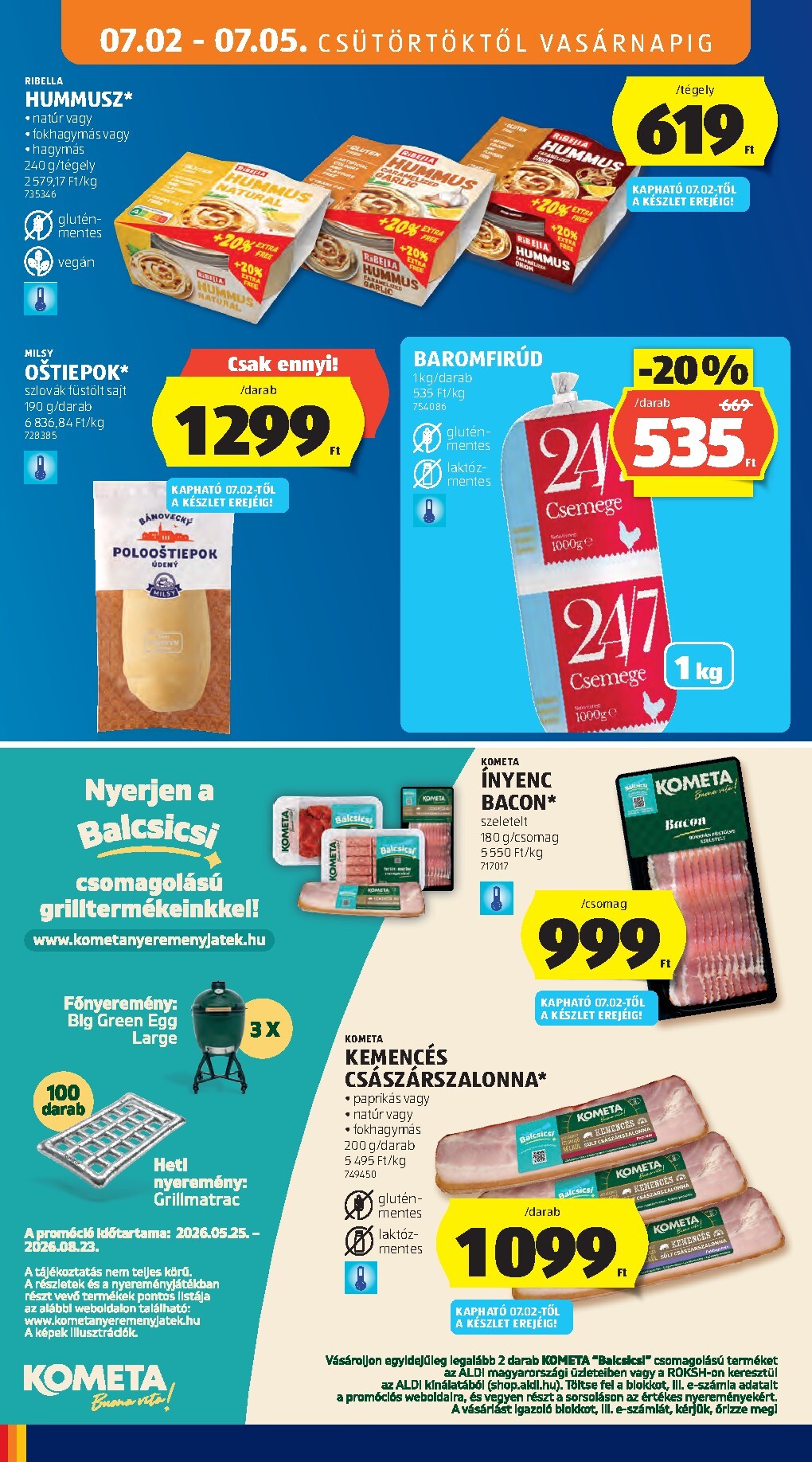 aldi - A jövőbeli Aldi akciós újság csütörtöktől 2026.07.02.-tól szerdától 2026.07.08.-ig érvényes. - page: 12