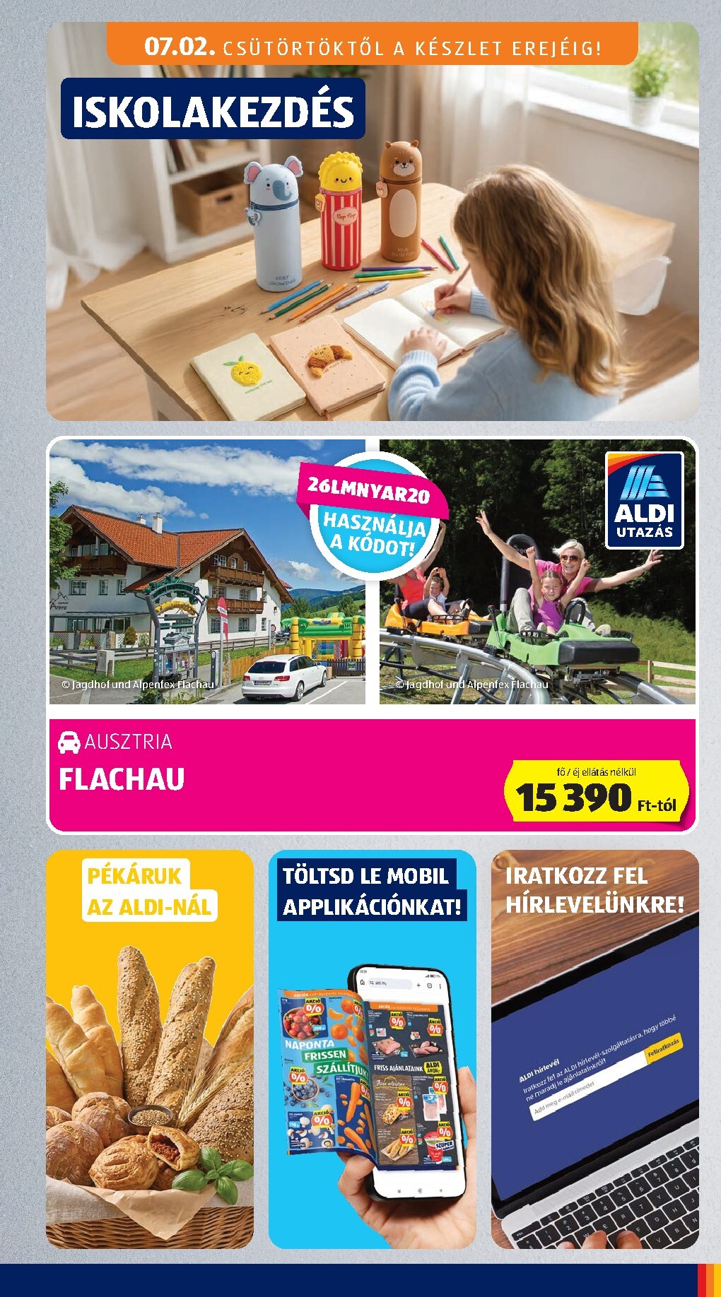 aldi - A jövőbeli Aldi akciós újság csütörtöktől 2026.07.02.-tól szerdától 2026.07.08.-ig érvényes. - page: 7