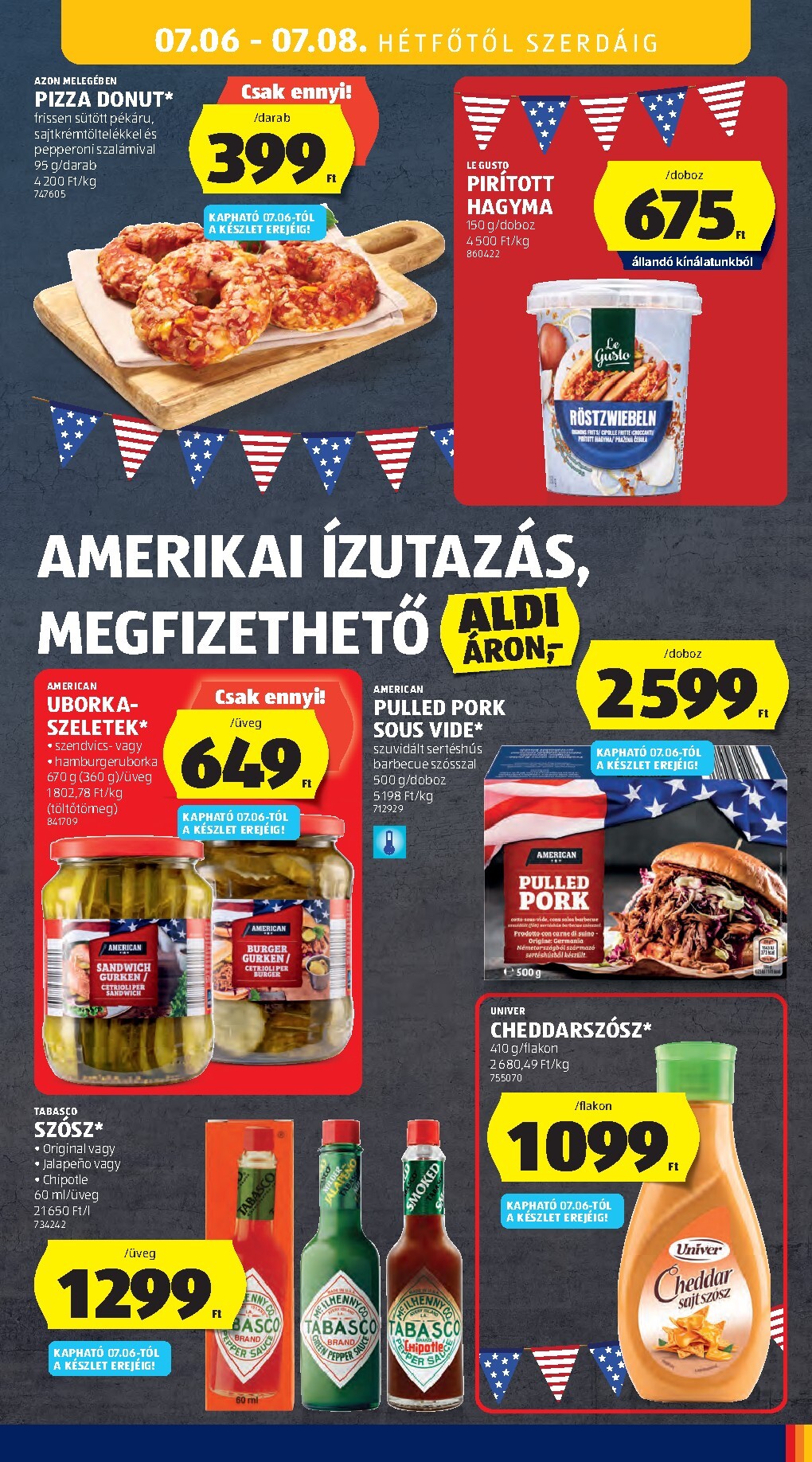 aldi - A jövőbeli Aldi akciós újság csütörtöktől 2026.07.02.-tól szerdától 2026.07.08.-ig érvényes. - page: 49