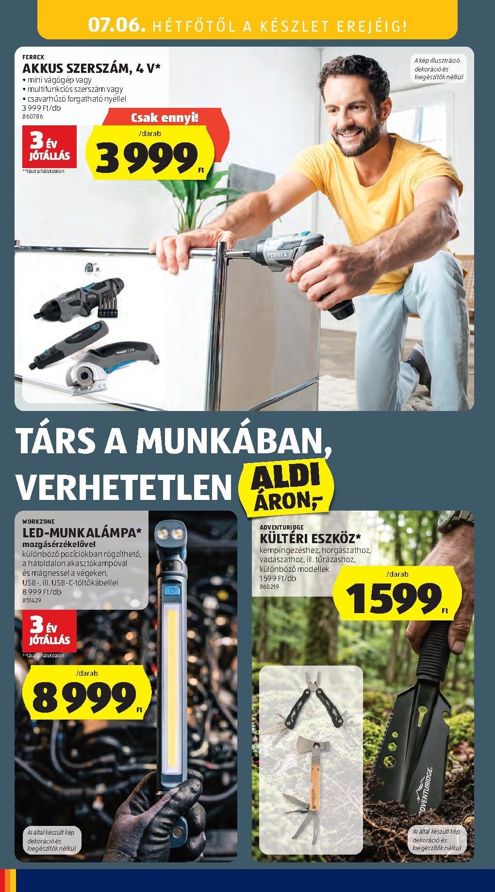 aldi - A jövőbeli Aldi akciós újság csütörtöktől 2026.07.02.-tól szerdától 2026.07.08.-ig érvényes. - page: 54