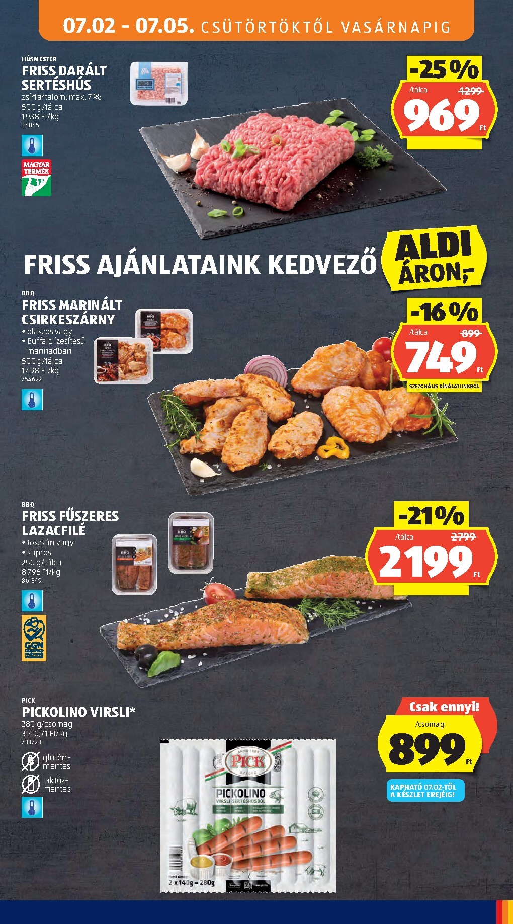 aldi - A jövőbeli Aldi akciós újság csütörtöktől 2026.07.02.-tól szerdától 2026.07.08.-ig érvényes. - page: 11
