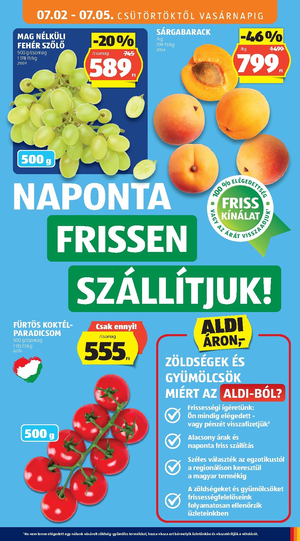 aldi - A jövőbeli Aldi akciós újság csütörtöktől 2026.07.02.-tól szerdától 2026.07.08.-ig érvényes. - page: 9