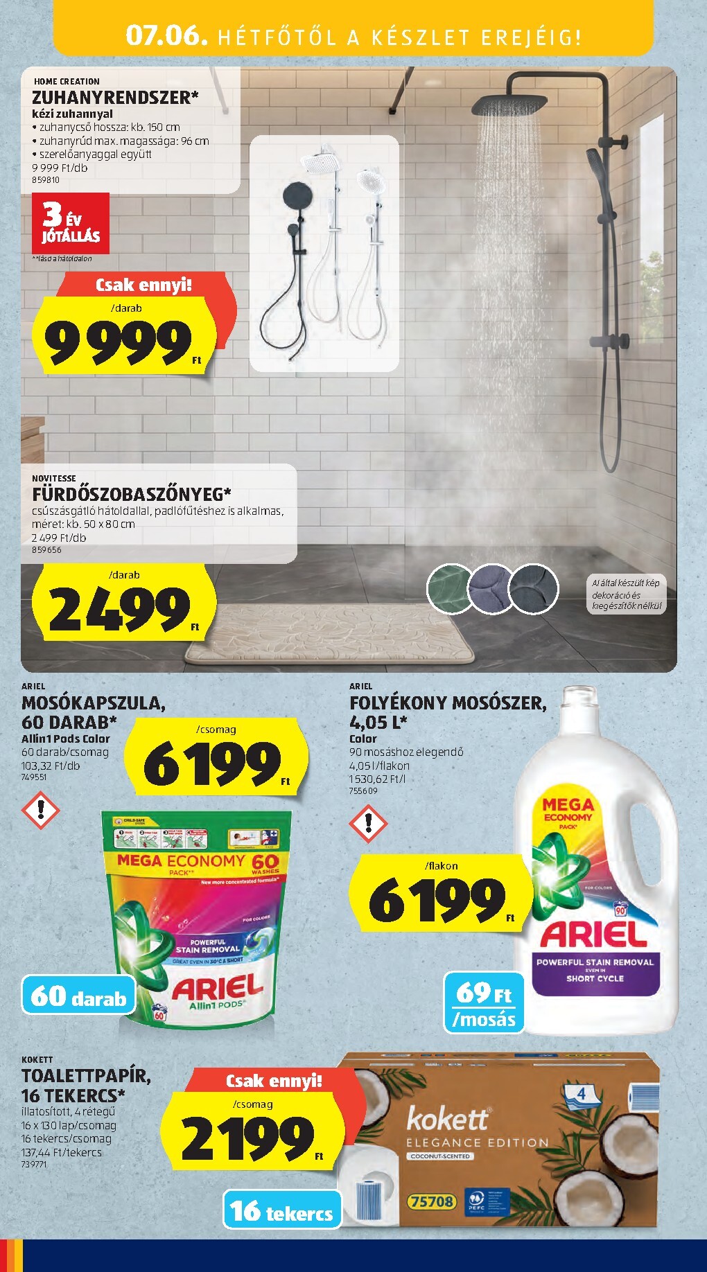 aldi - A jövőbeli Aldi akciós újság csütörtöktől 2026.07.02.-tól szerdától 2026.07.08.-ig érvényes. - page: 52