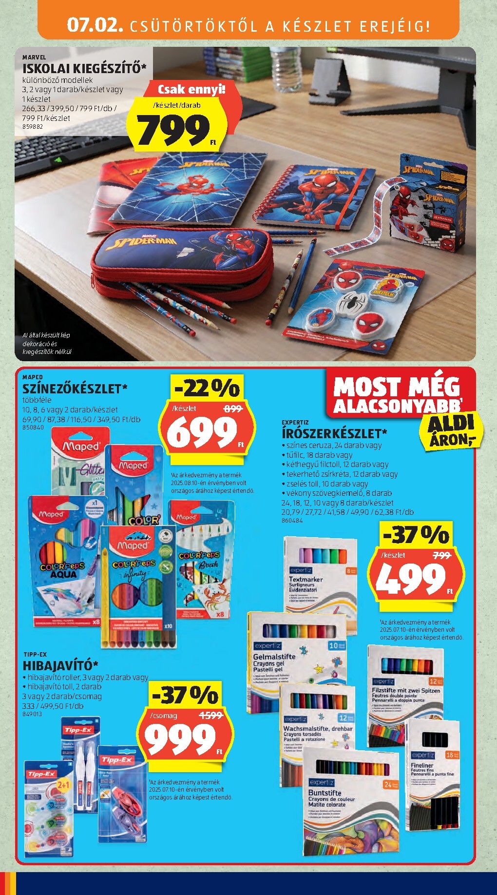aldi - A jövőbeli Aldi - Középső sor termékei akciós újság csütörtöktől 2026.07.02.-tól szerdától 2026.07.08.-ig érvényes. - page: 6