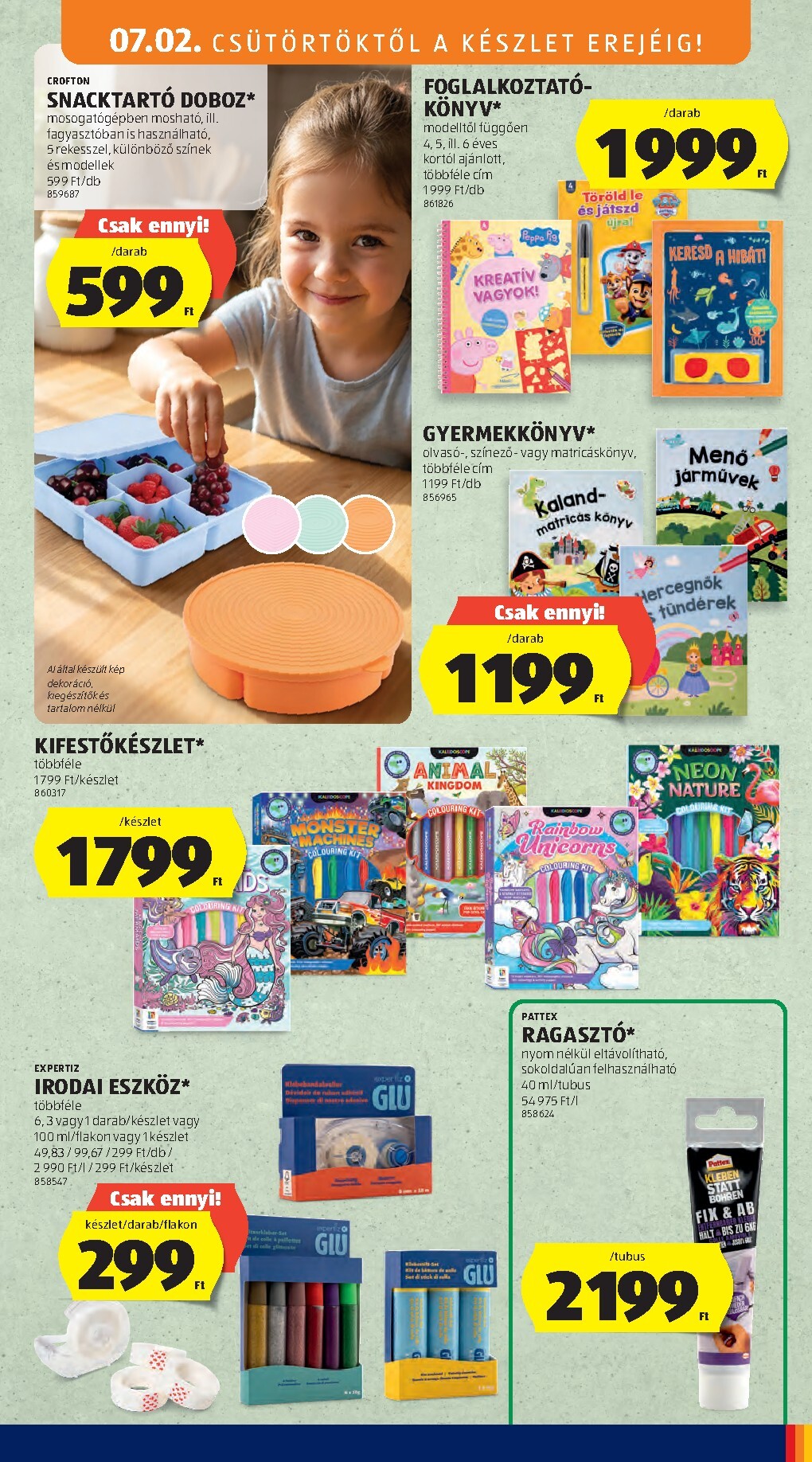 aldi - A jövőbeli Aldi - Középső sor termékei akciós újság csütörtöktől 2026.07.02.-tól szerdától 2026.07.08.-ig érvényes. - page: 9
