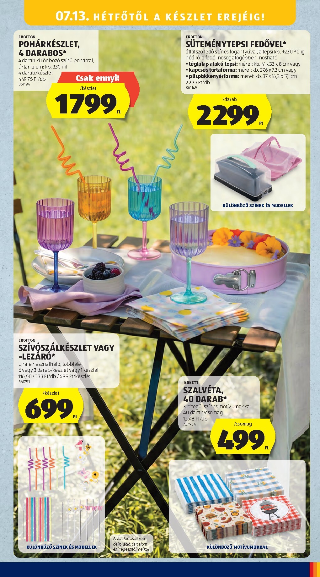 aldi - A jövőbeli Aldi - Középső sor termékei akciós újság csütörtöktől 2026.07.09.-tól szerdától 2026.07.15.-ig érvényes. - page: 11