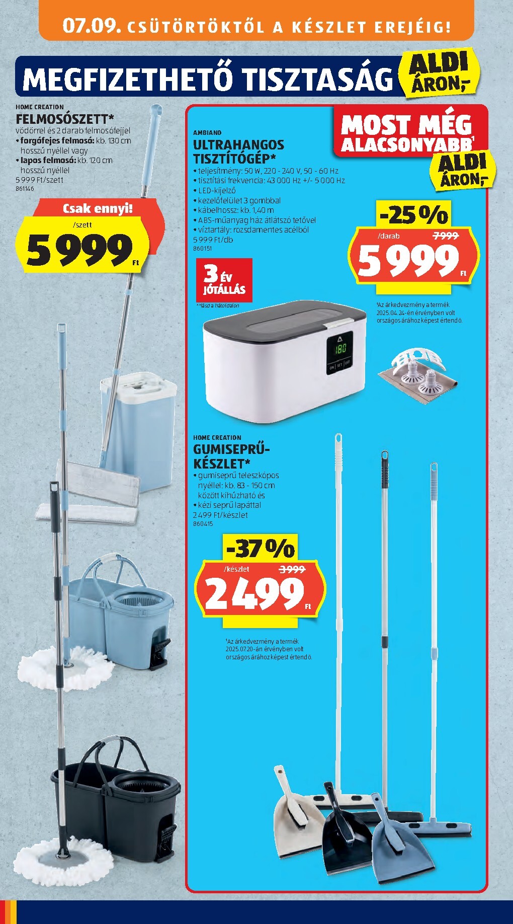 aldi - A jövőbeli Aldi - Középső sor termékei akciós újság csütörtöktől 2026.07.09.-tól szerdától 2026.07.15.-ig érvényes. - page: 2