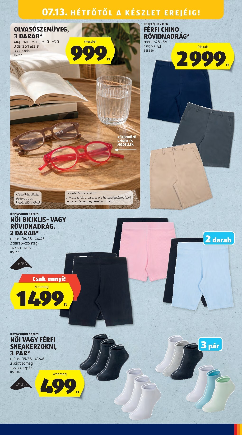 aldi - A jövőbeli Aldi - Középső sor termékei akciós újság csütörtöktől 2026.07.09.-tól szerdától 2026.07.15.-ig érvényes. - page: 15