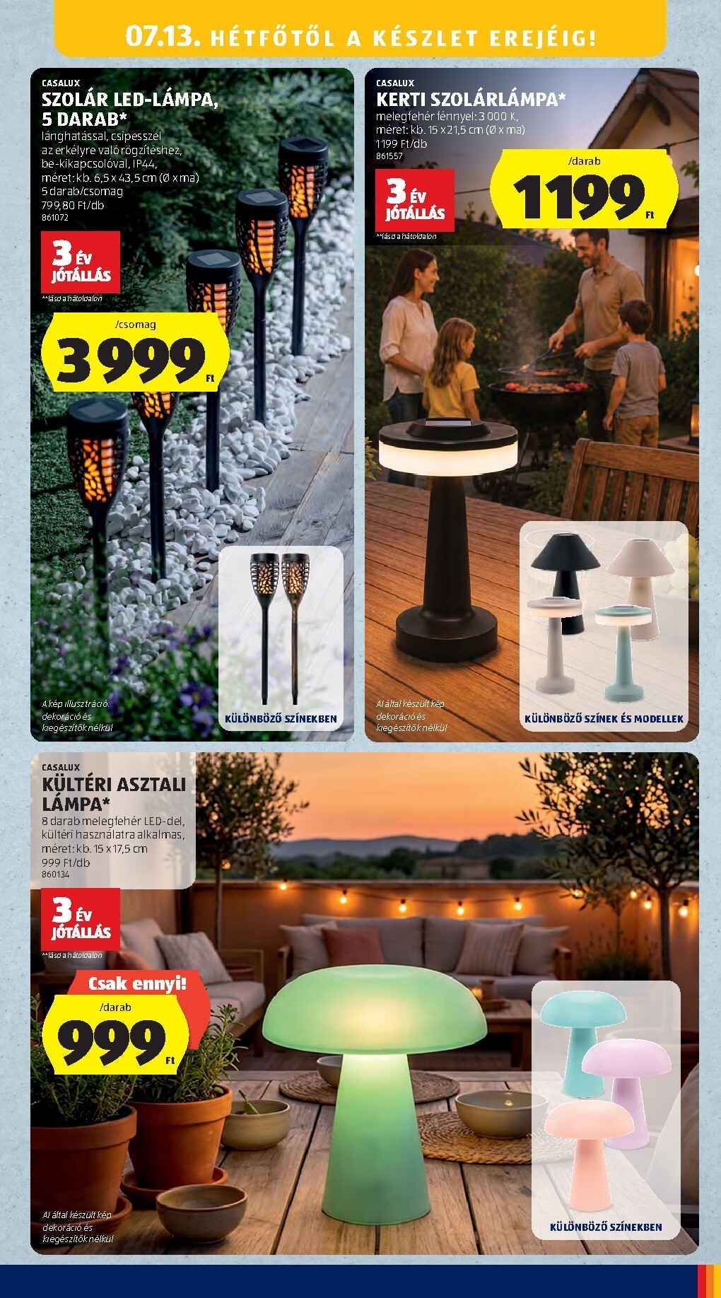 aldi - A jövőbeli Aldi - Középső sor termékei akciós újság csütörtöktől 2026.07.09.-tól szerdától 2026.07.15.-ig érvényes. - page: 13