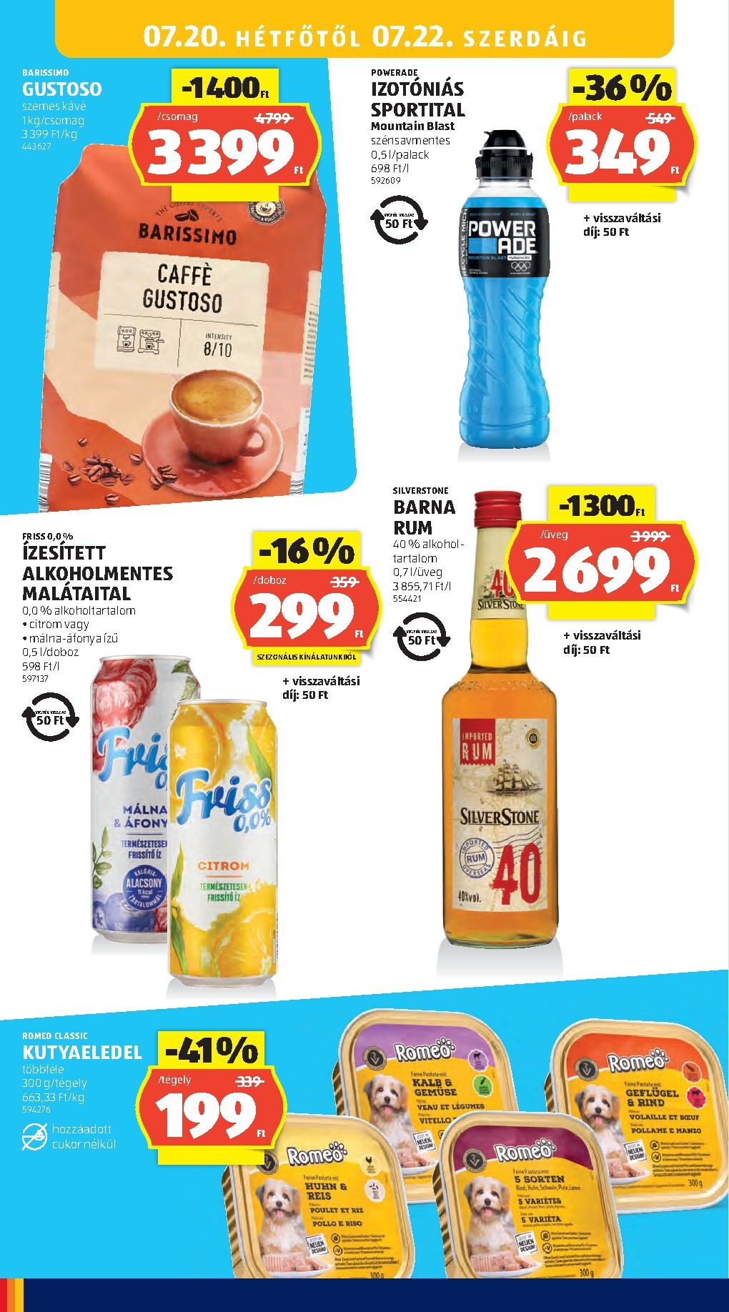 aldi - Aldi hirdetmény a következő hétre csütörtöktől 2026.07.16.-tól szerdától 2026.07.22.-ig - page: 34
