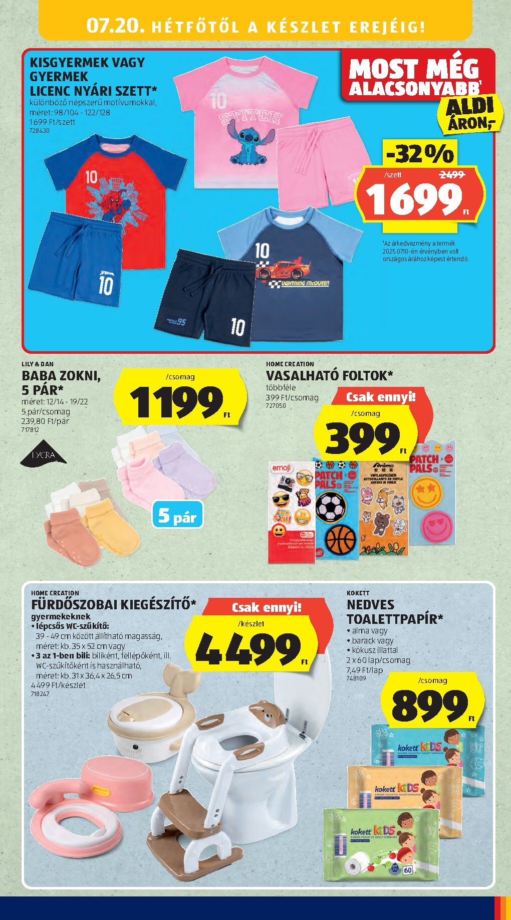 aldi - Aldi hirdetmény a következő hétre csütörtöktől 2026.07.16.-tól szerdától 2026.07.22.-ig - page: 51