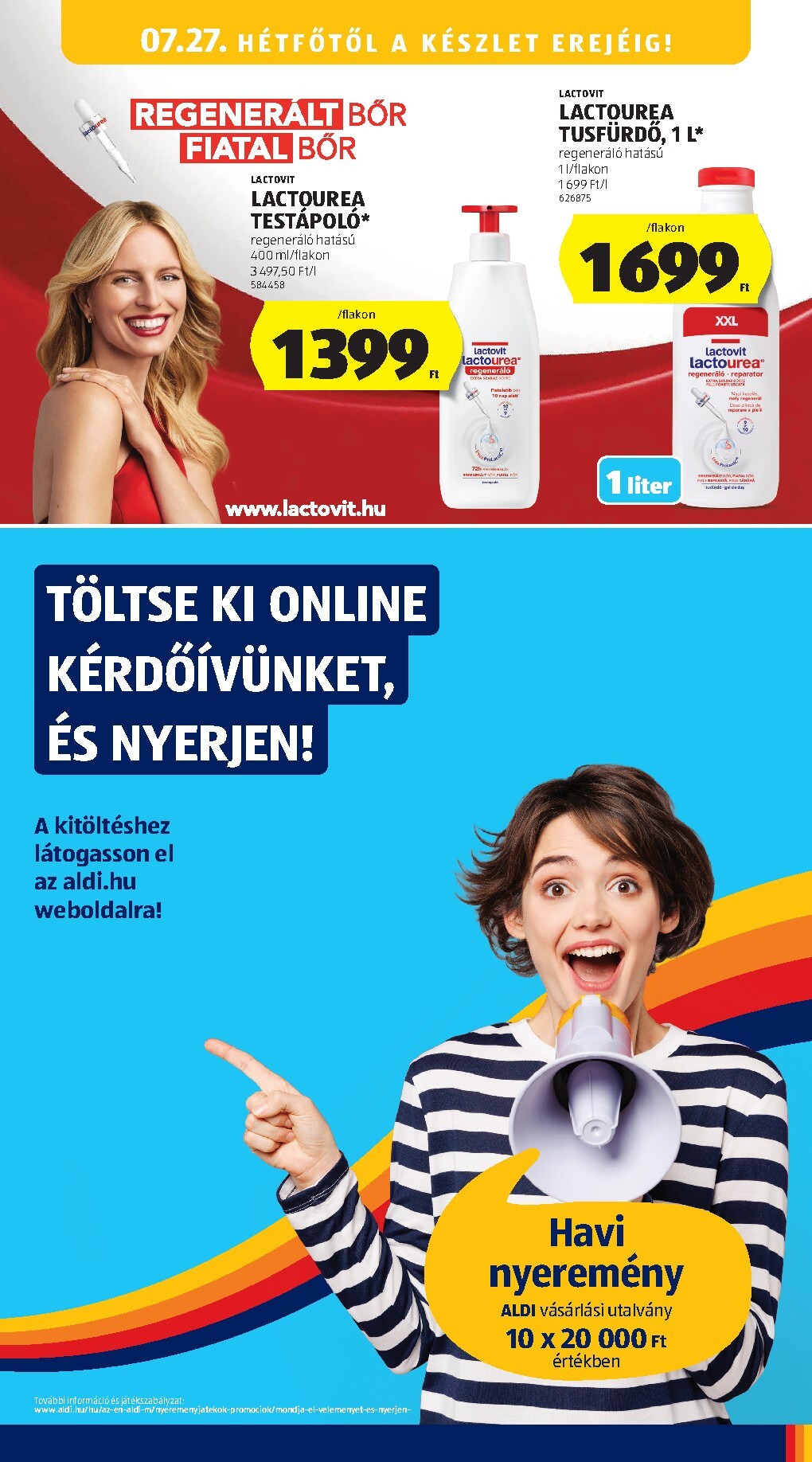 aldi - Aldi hirdetmény a következő hétre csütörtöktől 2026.07.23.-tól szerdától 2026.07.29.-ig - page: 51