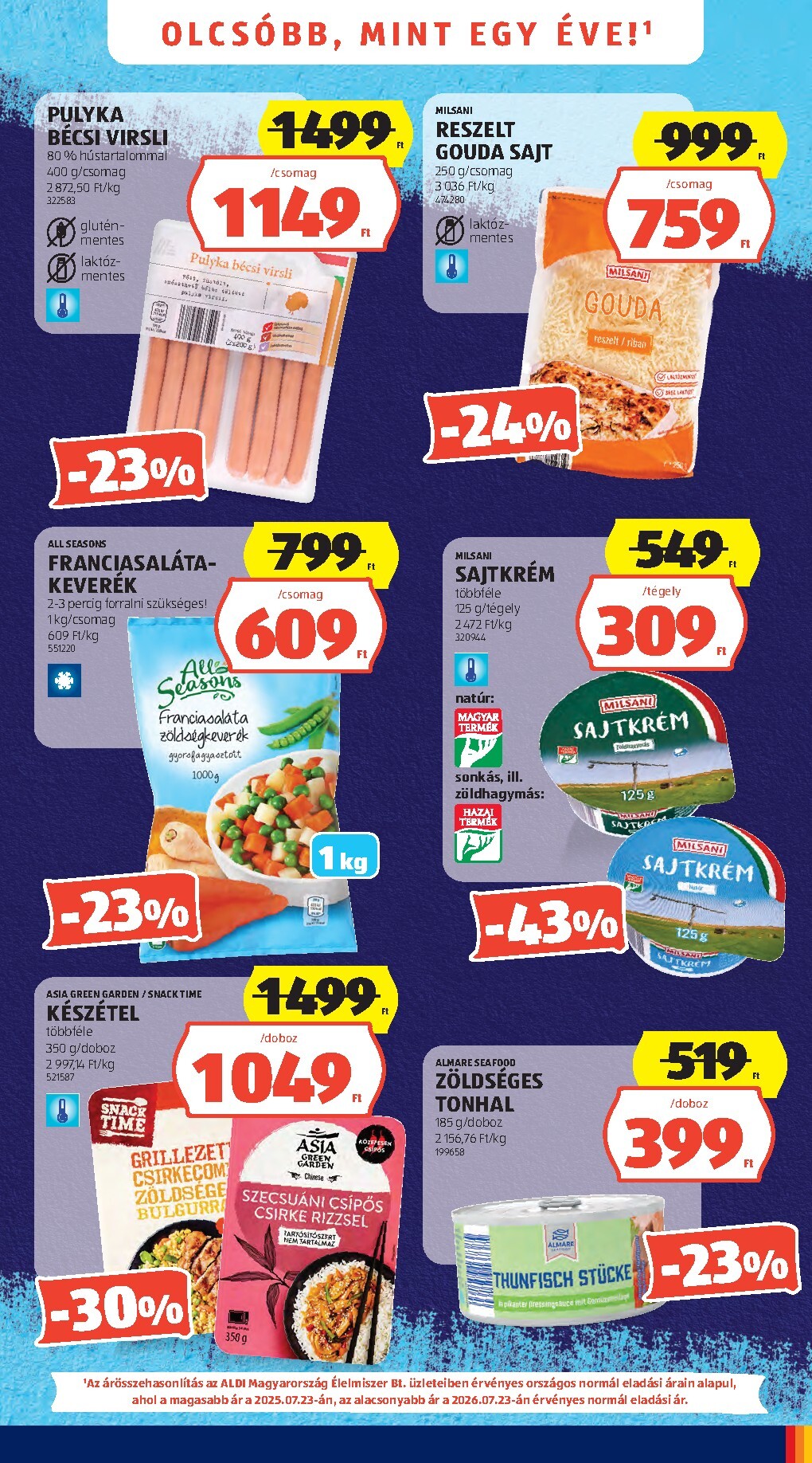 aldi - Aldi hirdetmény a következő hétre csütörtöktől 2026.07.23.-tól szerdától 2026.07.29.-ig - page: 3