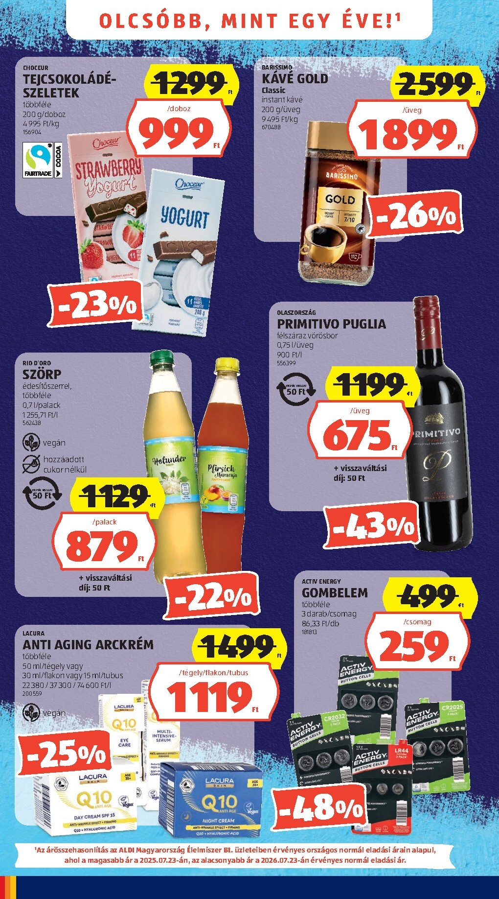 aldi - Aldi hirdetmény a következő hétre csütörtöktől 2026.07.23.-tól szerdától 2026.07.29.-ig - page: 4