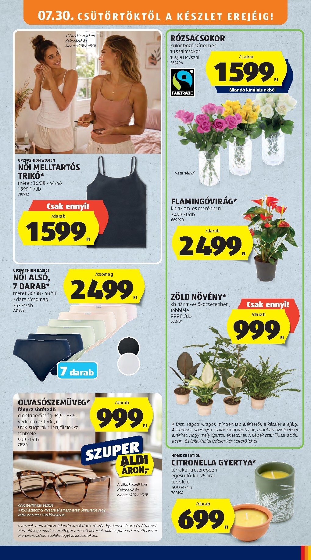 aldi - Aldi hirdetmény a következő hétre csütörtöktől 2026.07.30.-tól szerdától 2026.08.05.-ig - page: 39