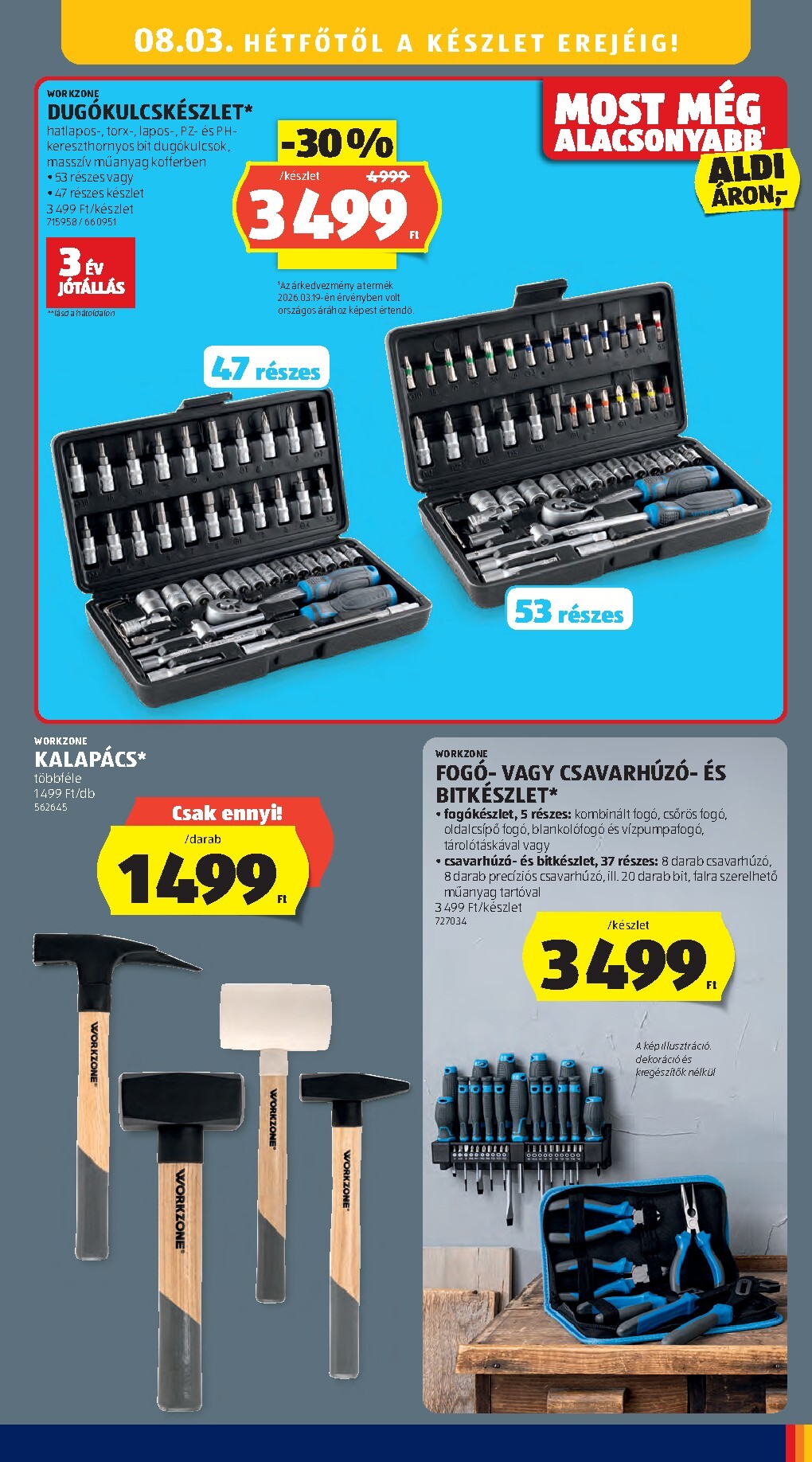 aldi - Aldi hirdetmény a következő hétre csütörtöktől 2026.07.30.-tól szerdától 2026.08.05.-ig - page: 47