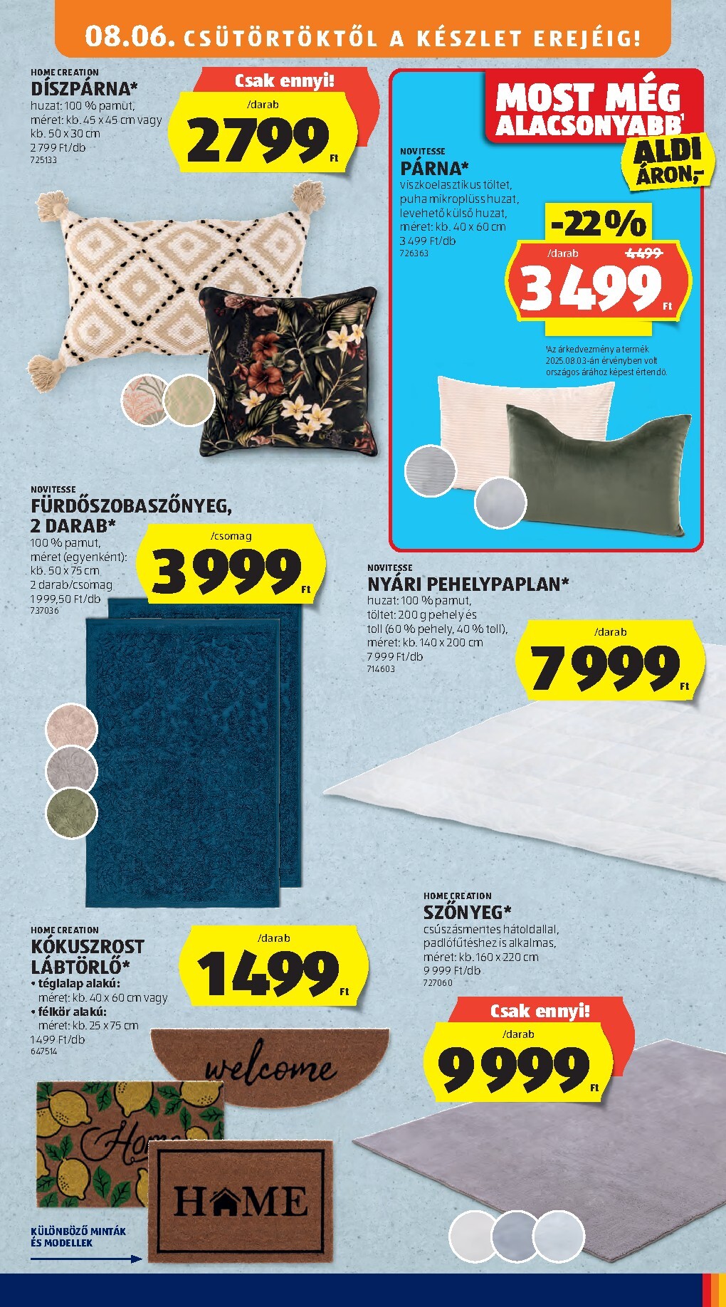 aldi - Aldi hirdetmény a következő hétre csütörtöktől 2026.08.06.-tól szerdától 2026.08.12.-ig - page: 35