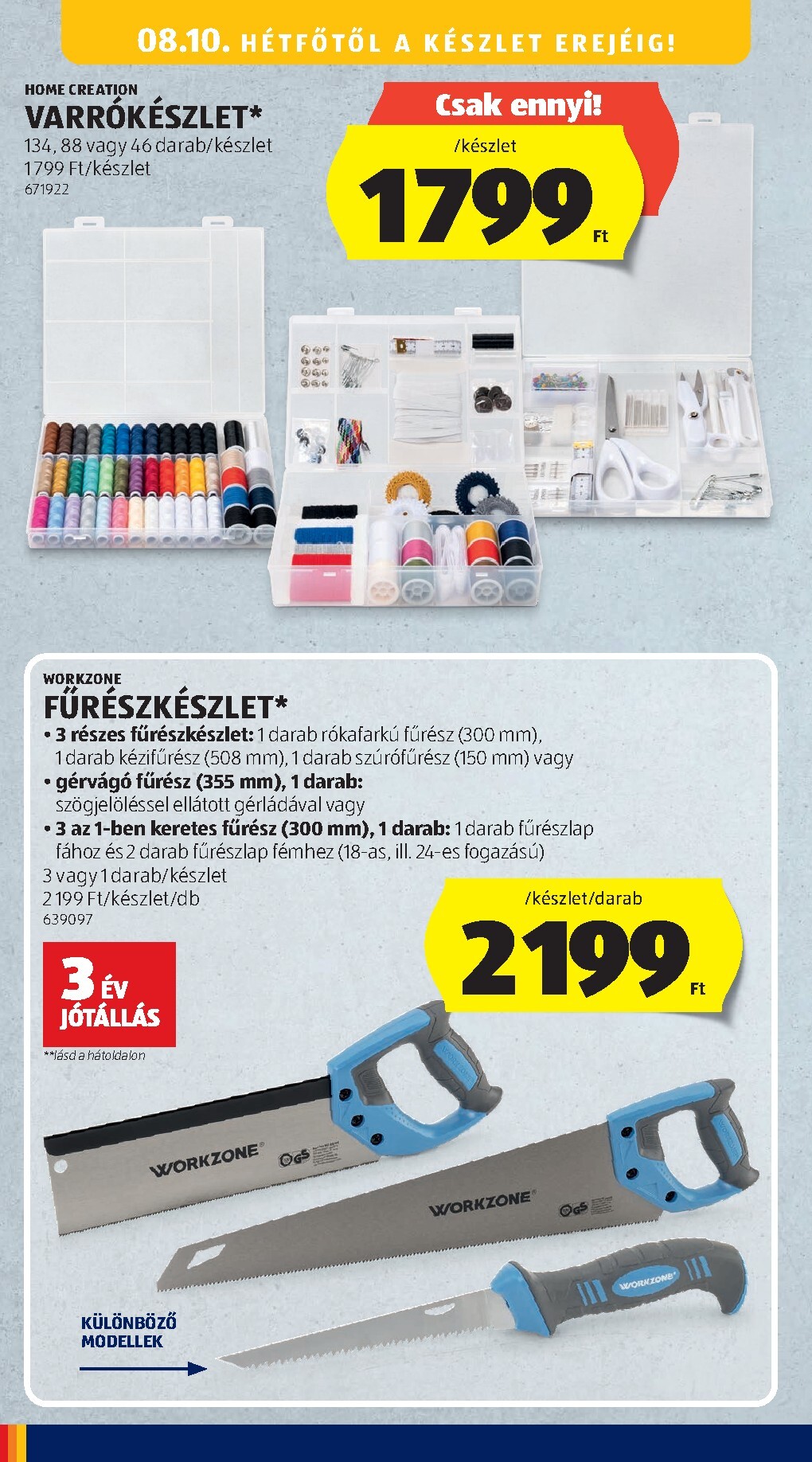 aldi - Aldi - Középső sor termékei hirdetmény a következő hétre csütörtöktől 2026.08.06.-tól szerdától 2026.08.12.-ig - page: 16
