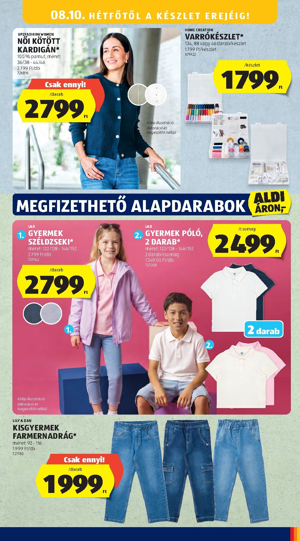 aldi - A jövőbeli Aldi akciós újság csütörtöktől 2026.08.06.-tól vasárnaptól 2026.08.09.-ig érvényes. - page: 41