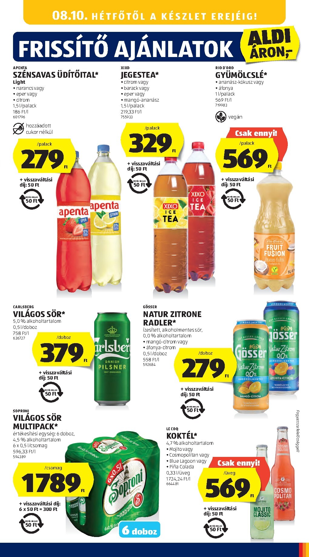 aldi - A jövőbeli Aldi akciós újság csütörtöktől 2026.08.06.-tól vasárnaptól 2026.08.09.-ig érvényes. - page: 25
