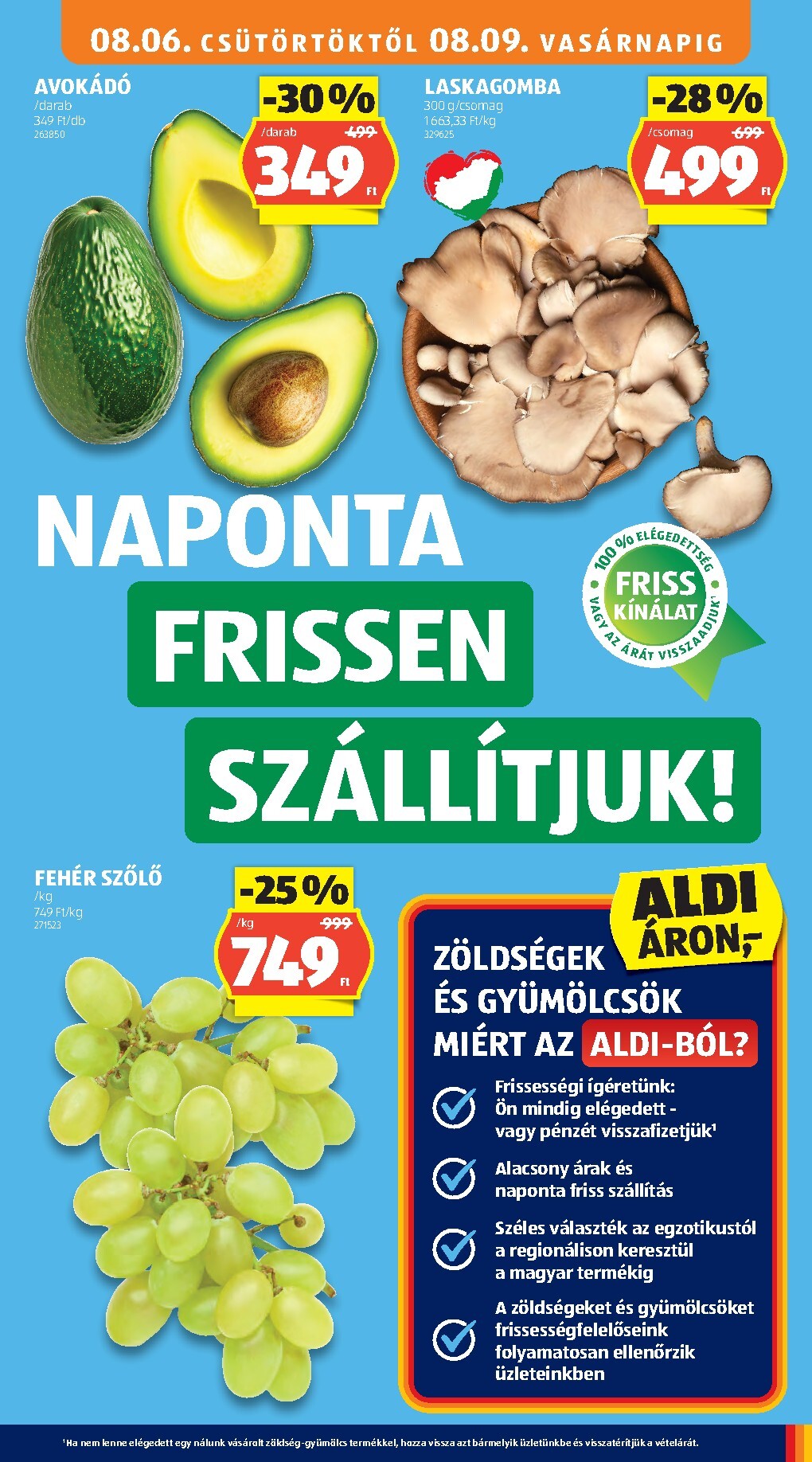 aldi - A jövőbeli Aldi akciós újság csütörtöktől 2026.08.06.-tól szerdától 2026.08.12.-ig érvényes. - page: 9