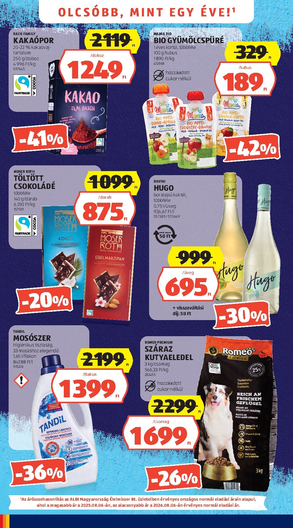 aldi - A jövőbeli Aldi akciós újság csütörtöktől 2026.08.06.-tól szerdától 2026.08.12.-ig érvényes. - page: 4