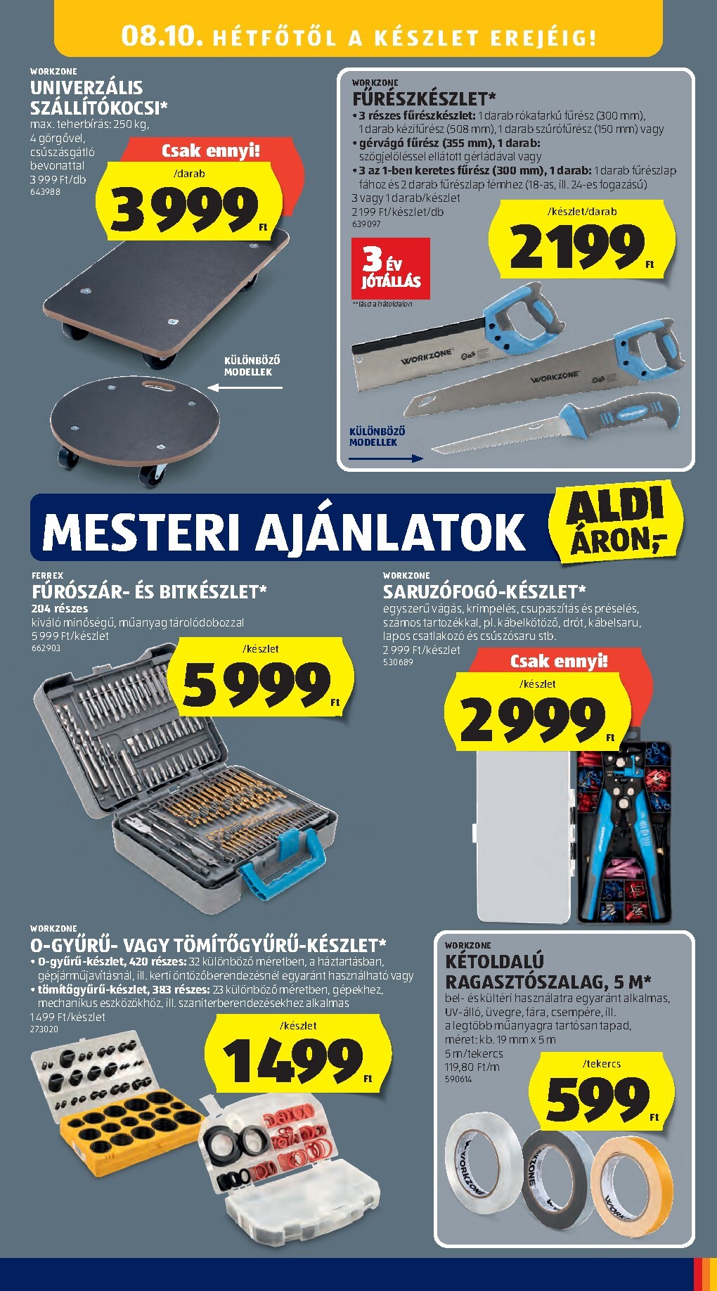 aldi - A jövőbeli Aldi akciós újság csütörtöktől 2026.08.06.-tól szerdától 2026.08.12.-ig érvényes. - page: 45