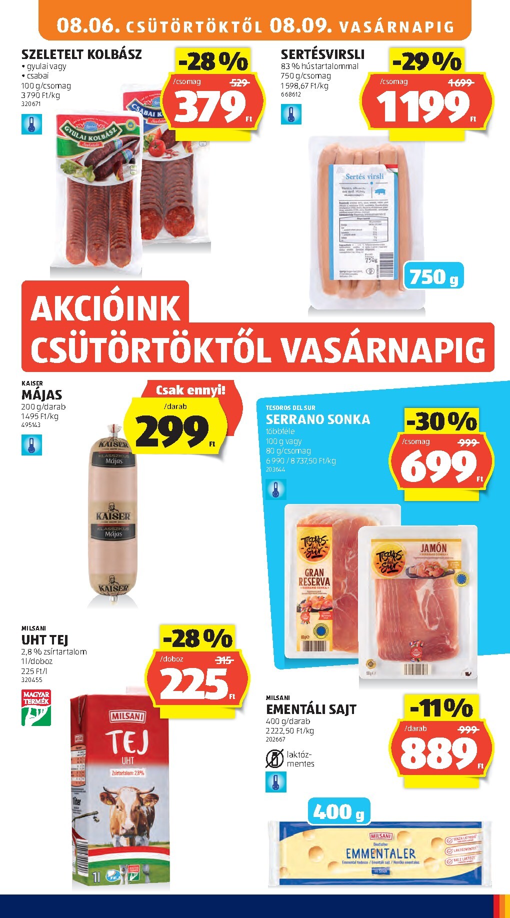 aldi - A jövőbeli Aldi akciós újság csütörtöktől 2026.08.06.-tól szerdától 2026.08.12.-ig érvényes. - page: 19