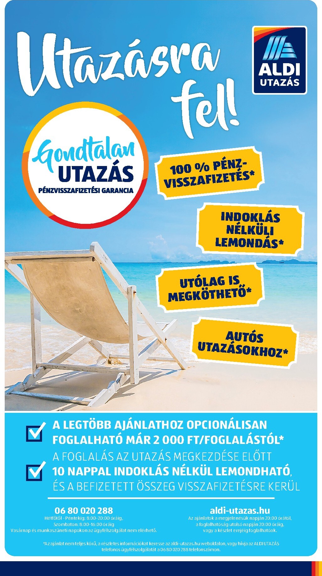 aldi - Aldi - Utazás katalógus hirdetmény a következő hétre csütörtöktől 2026.08.13.-tól hétfőtől 2026.08.31.-ig - page: 3