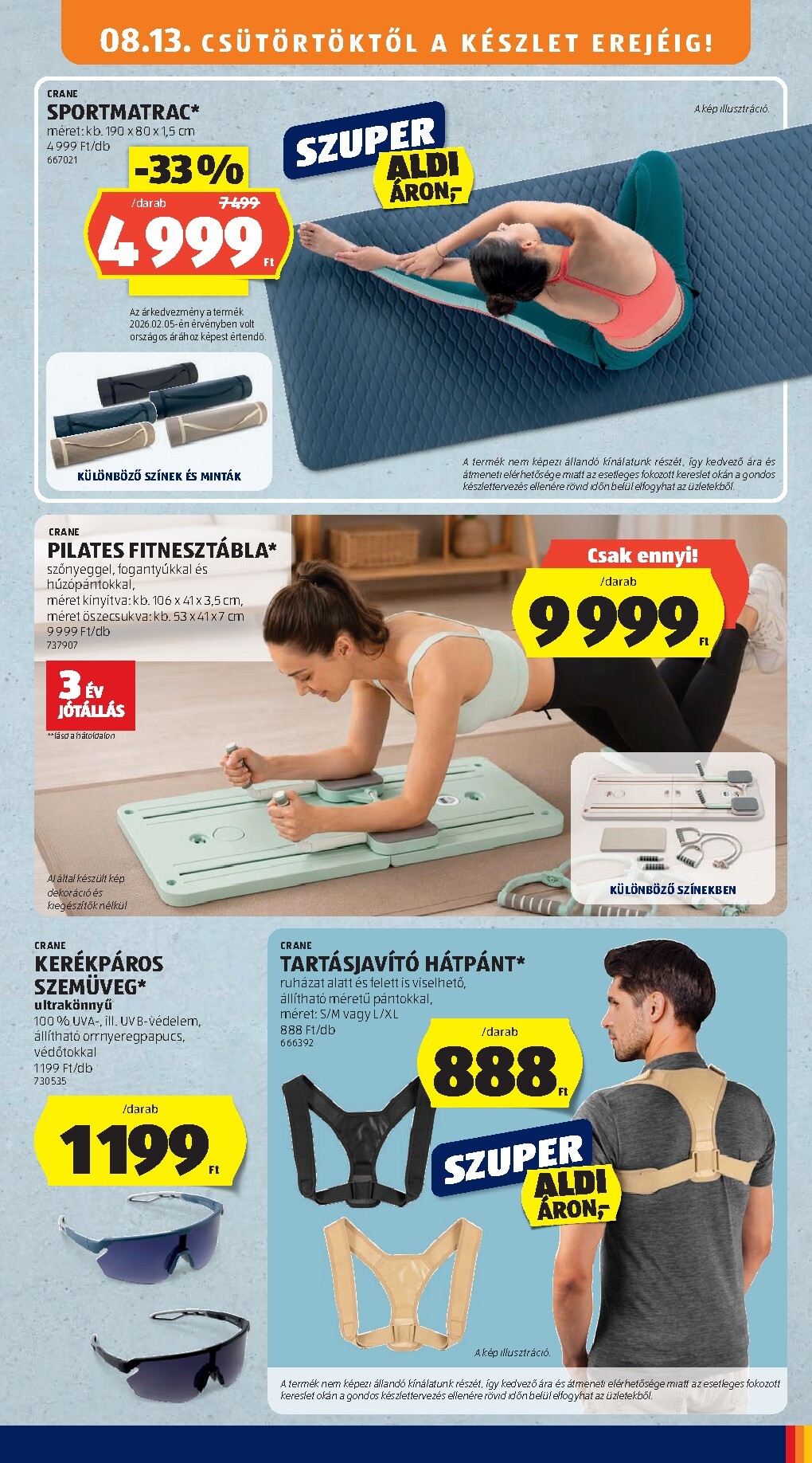 aldi - Aldi hirdetmény a következő hétre csütörtöktől 2026.08.13.-tól szerdától 2026.08.19.-ig - page: 37