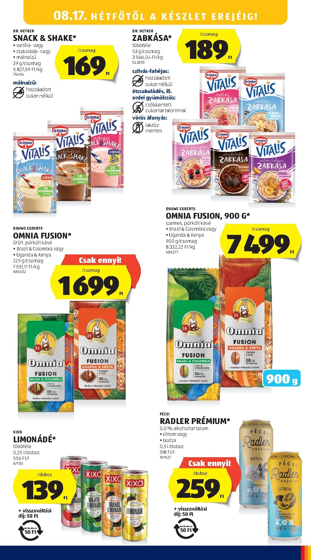 aldi - Aldi hirdetmény a következő hétre csütörtöktől 2026.08.13.-tól szerdától 2026.08.19.-ig - page: 23