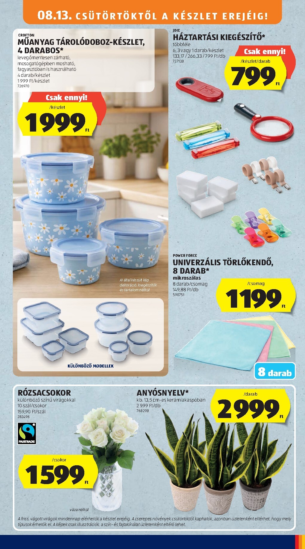 aldi - Aldi hirdetmény a következő hétre csütörtöktől 2026.08.13.-tól szerdától 2026.08.19.-ig - page: 31