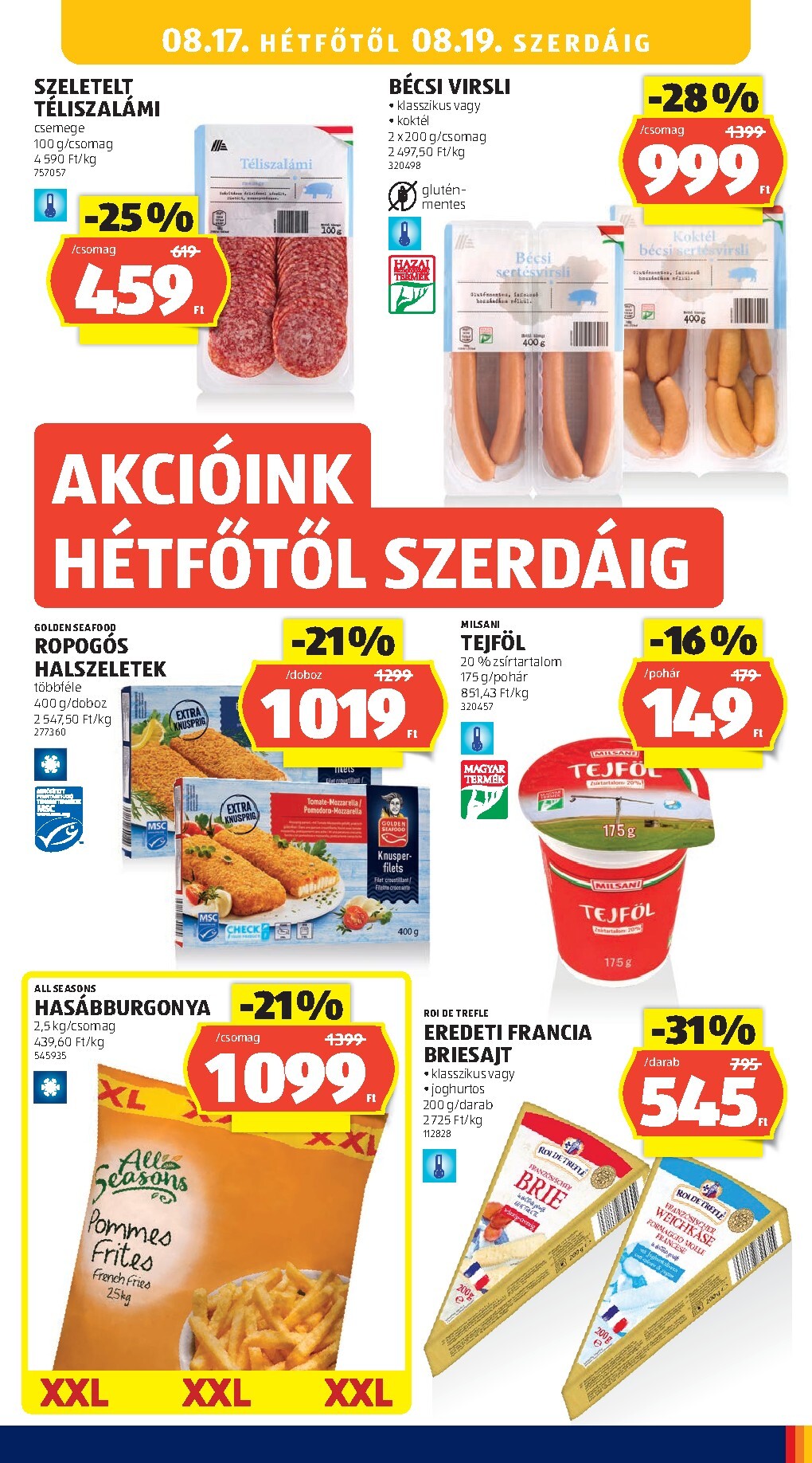 aldi - Aldi hirdetmény a következő hétre csütörtöktől 2026.08.13.-tól szerdától 2026.08.19.-ig - page: 25