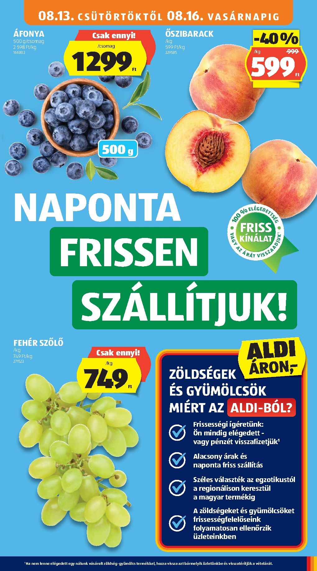 aldi - Aldi hirdetmény a következő hétre csütörtöktől 2026.08.13.-tól szerdától 2026.08.19.-ig - page: 9